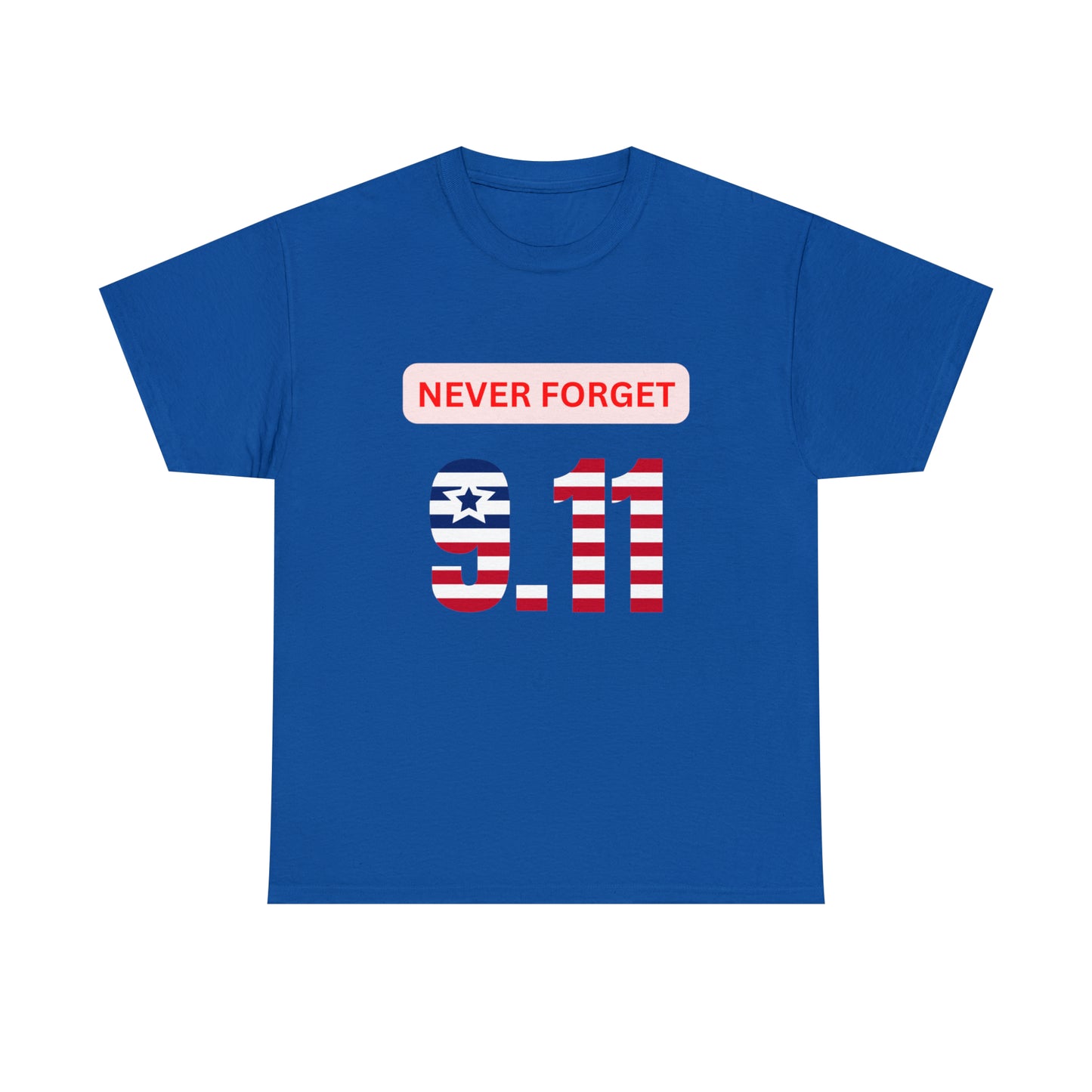 Unisex Heavy Cotton Tee - Never Forget 9/11