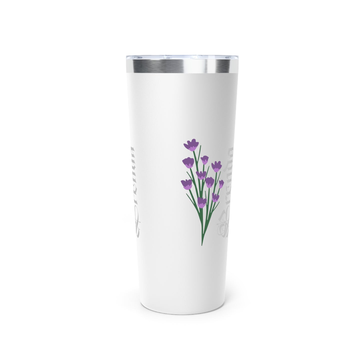 February Personalized Birth Flower 22 oz Tumbler, Personalized Birth Flower Coffee Cup With Name, Gifts for Her, Bridesmaid Proposal, Party Favor