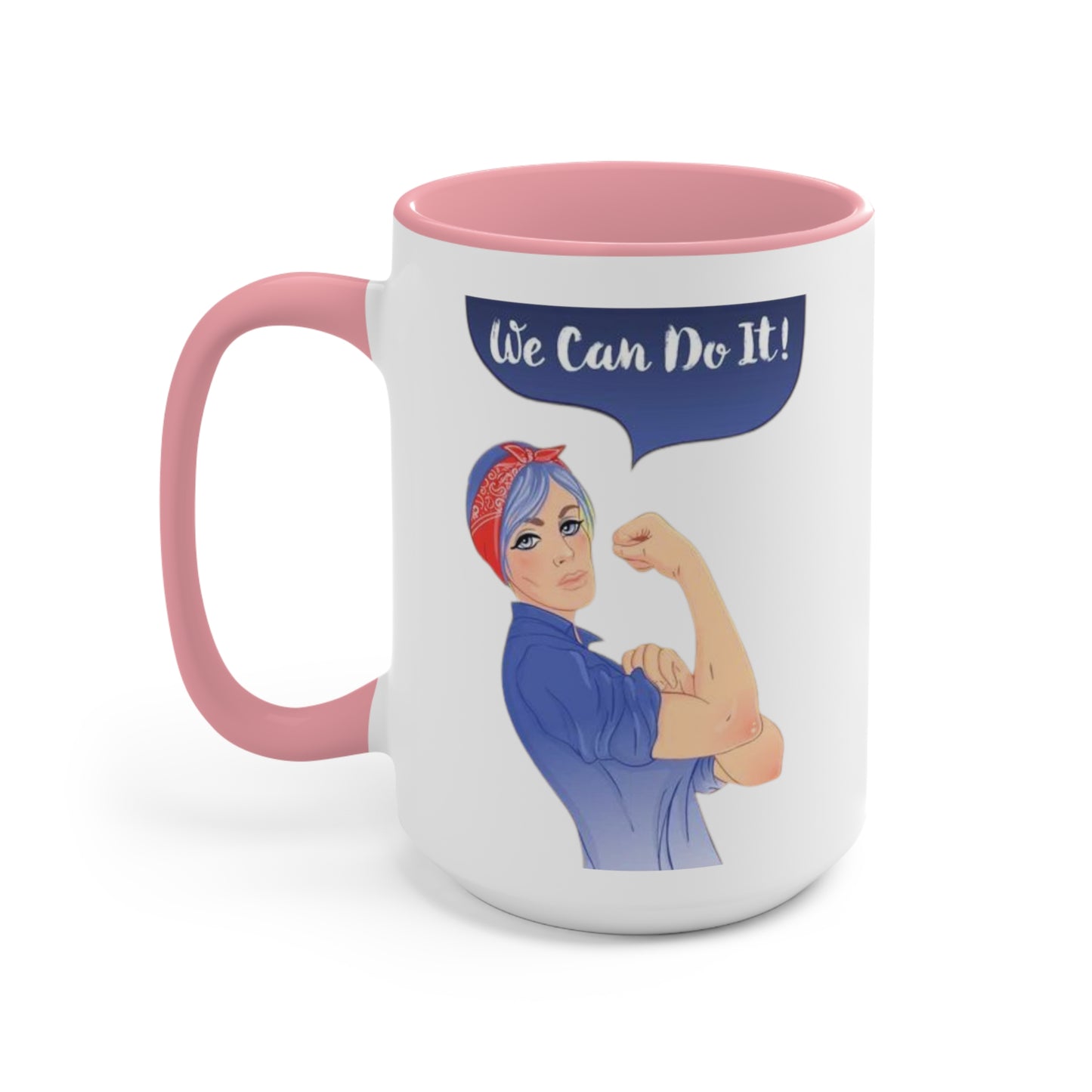 We Can Do It Ceramic Coffee Mug, teacher gift, coworker gift, unique gift, gift for mom, gift for dad, funny mug, Motivation gift