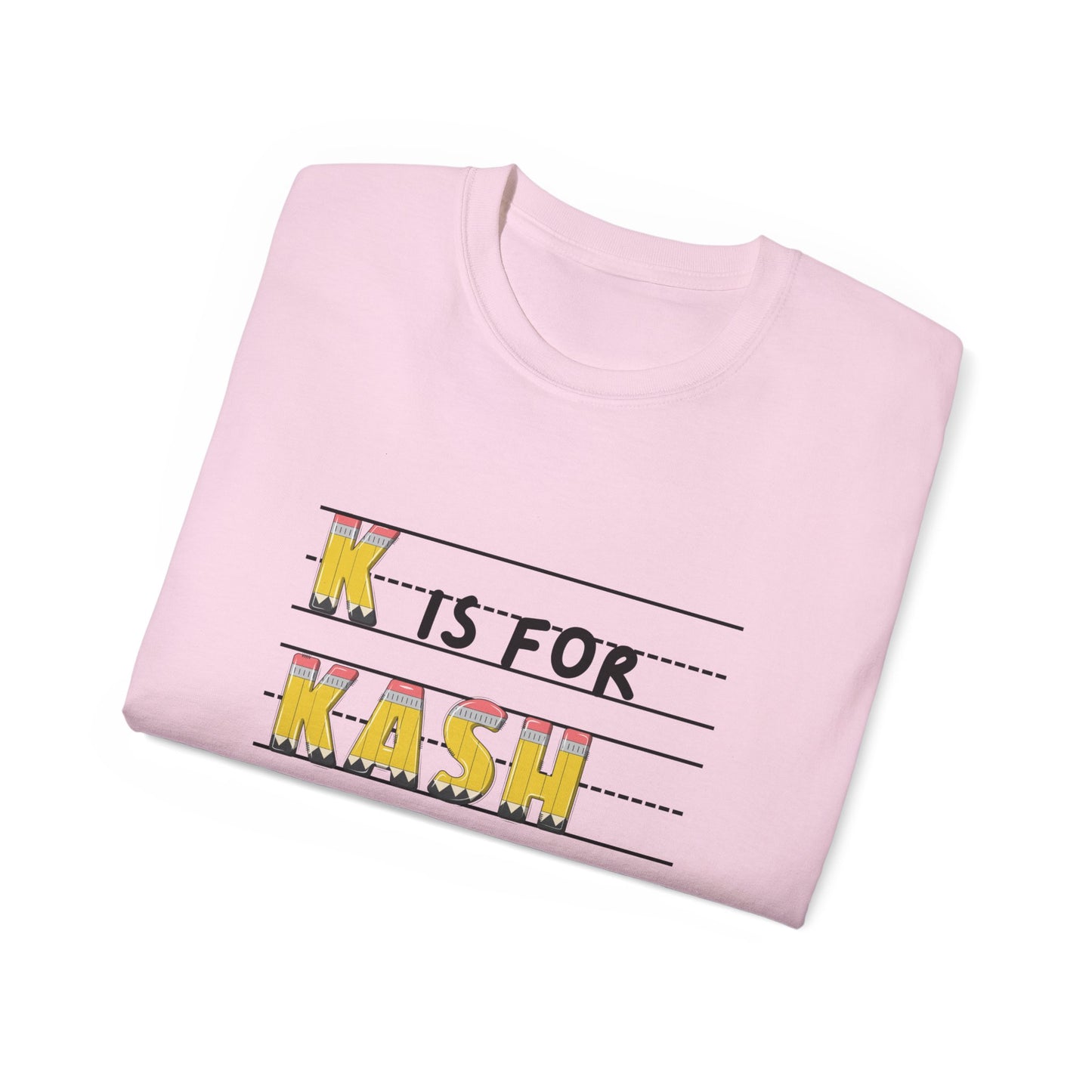 Custom Kids Name School Shirt, Back to School T-shirt, Toddler First Day of School Tee, Alphabet with Name Tee, Kindergarten Shirt with Name