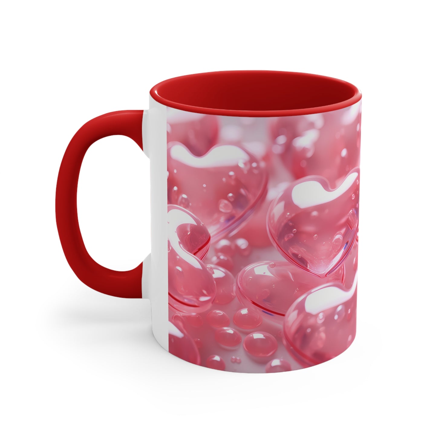 3D Valentine heart mug, Funny Valentine Heart Candy, heart candy mug, conversation heart mug, Heart-Shaped Mug, Coffee Mug, 11oz