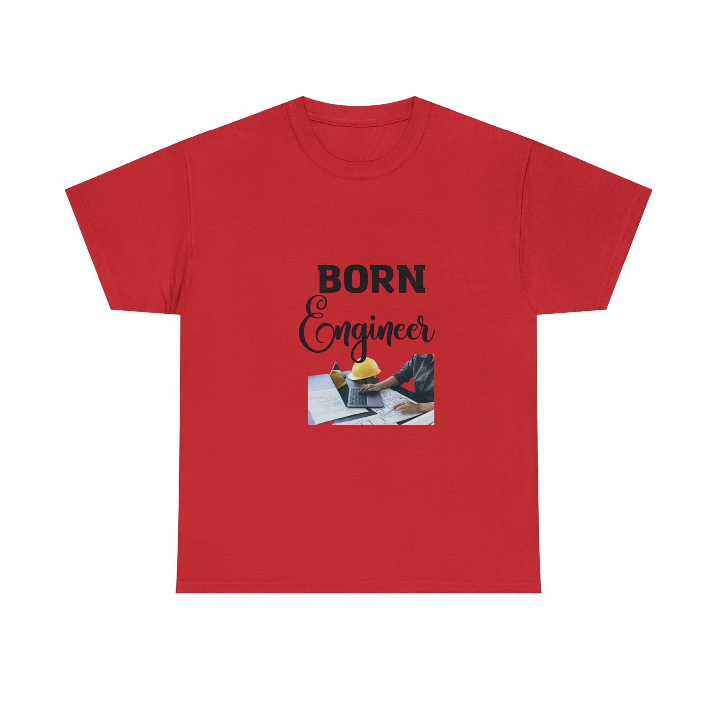 Born Engineer Unisex Heavy Cotton Tee