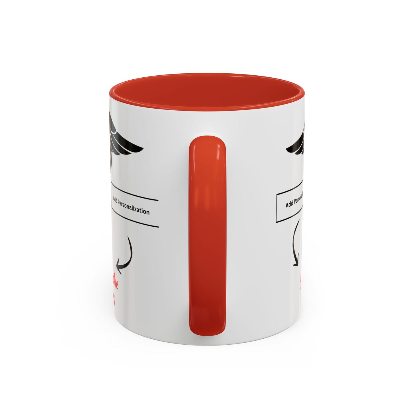 Personalized Accent Coffee Mug | Father's Day Gift, Dad Mug, Coffee Lover Gift, Family Appreciation, Unique Drinking Cup