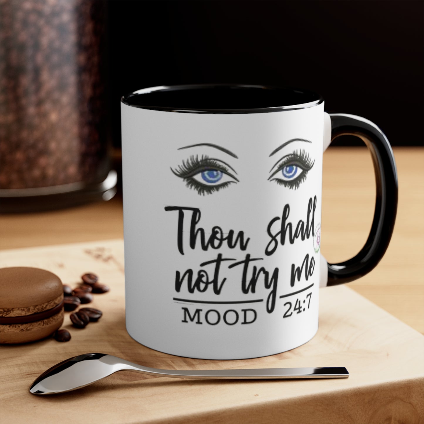 Thy Shall Not Try Me Ceramic Coffee Mug, teacher gift, coworker gift, unique gift, gift for mom, gift, funny mug, nurse gift, funny mug gift