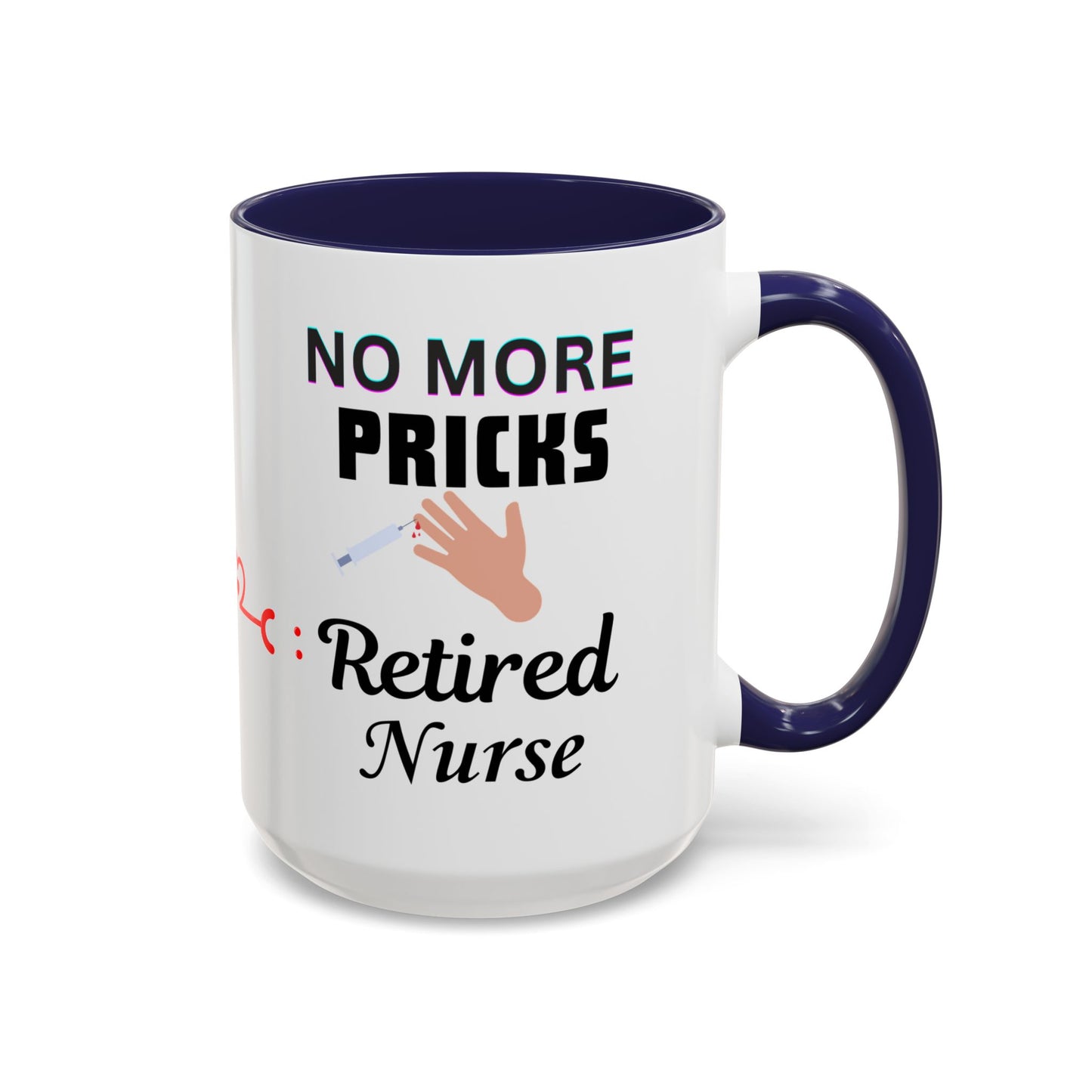 Retired Nurse Save Yourself Coffee Mug, Fun Gift for Retirement, Personalized Mug for Nurses, Coffee Cup for Grandkids Contact, Perfect for Holidays