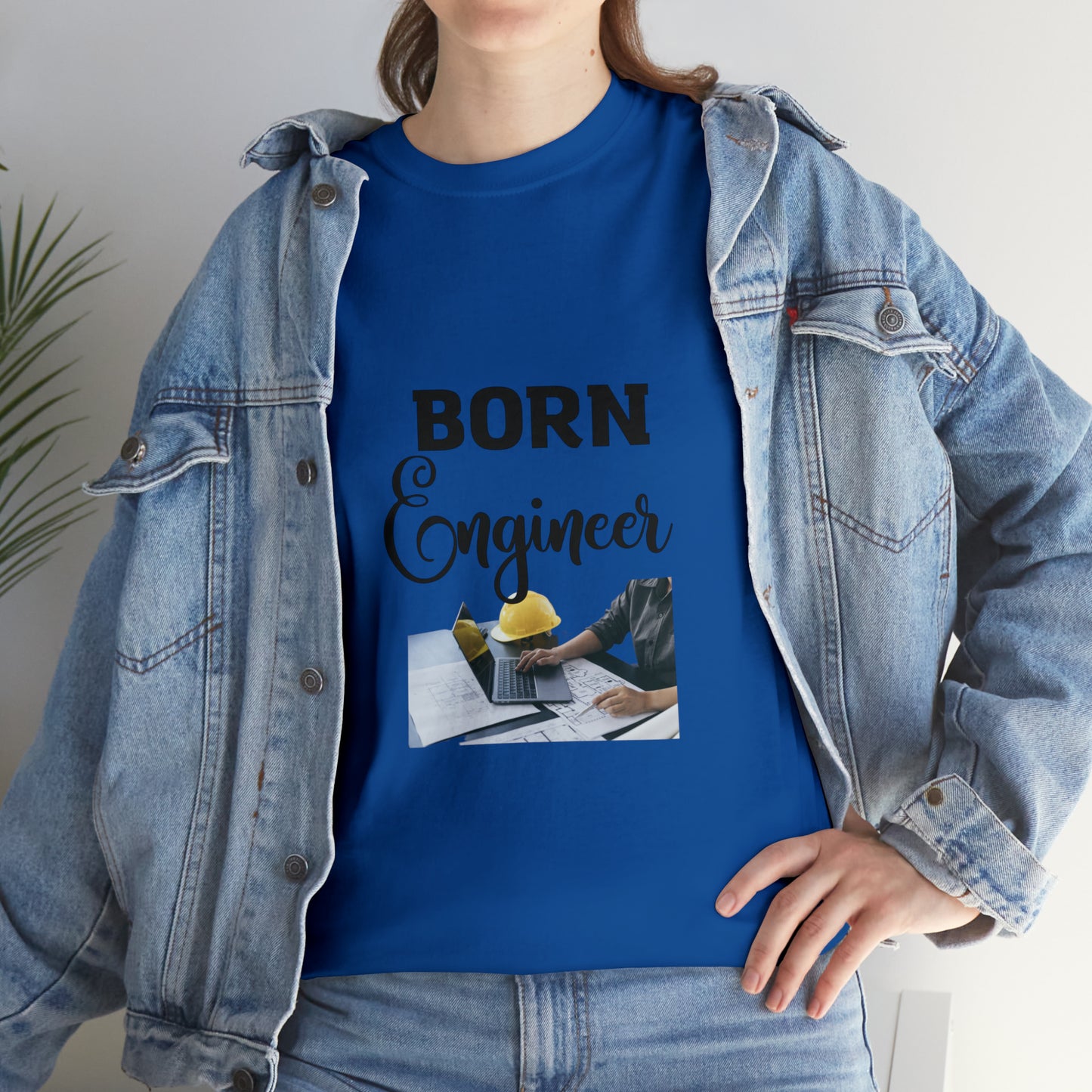 Born Engineer Unisex Heavy Cotton Tee
