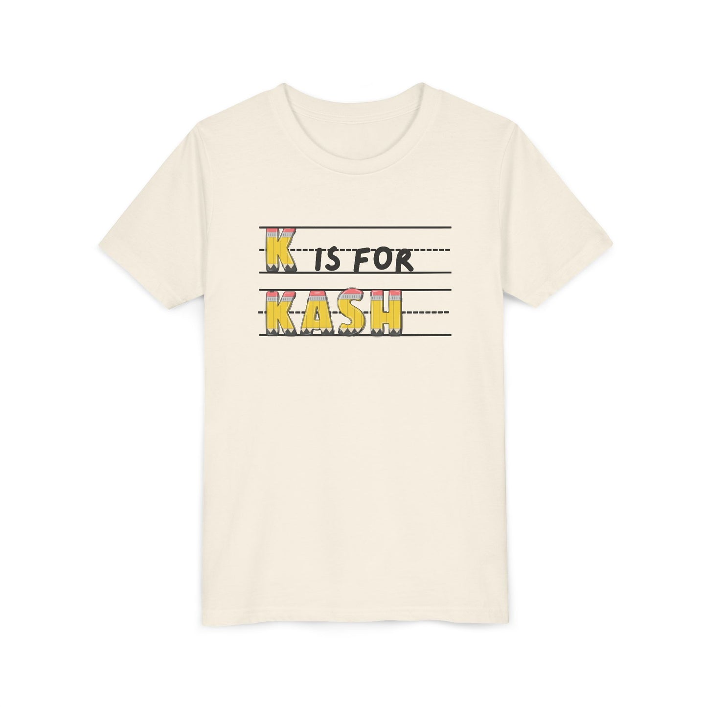 Custom Kids Name School Shirt, Back to School T-shirt, Toddler First Day of School Tee, Alphabet with Name Tee, Kindergarten Shirt with Name