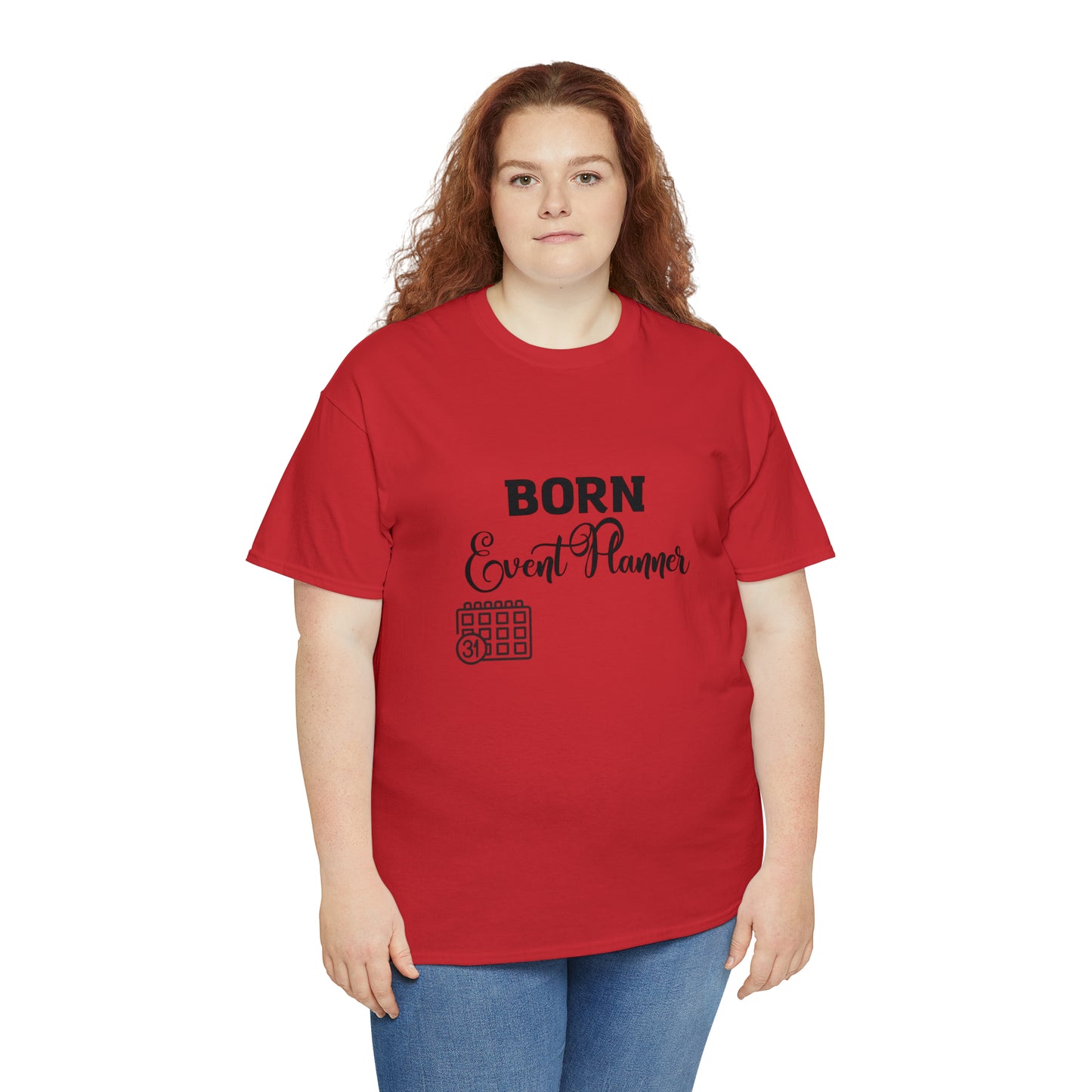 Born Event Planner Unisex Heavy Cotton Tee