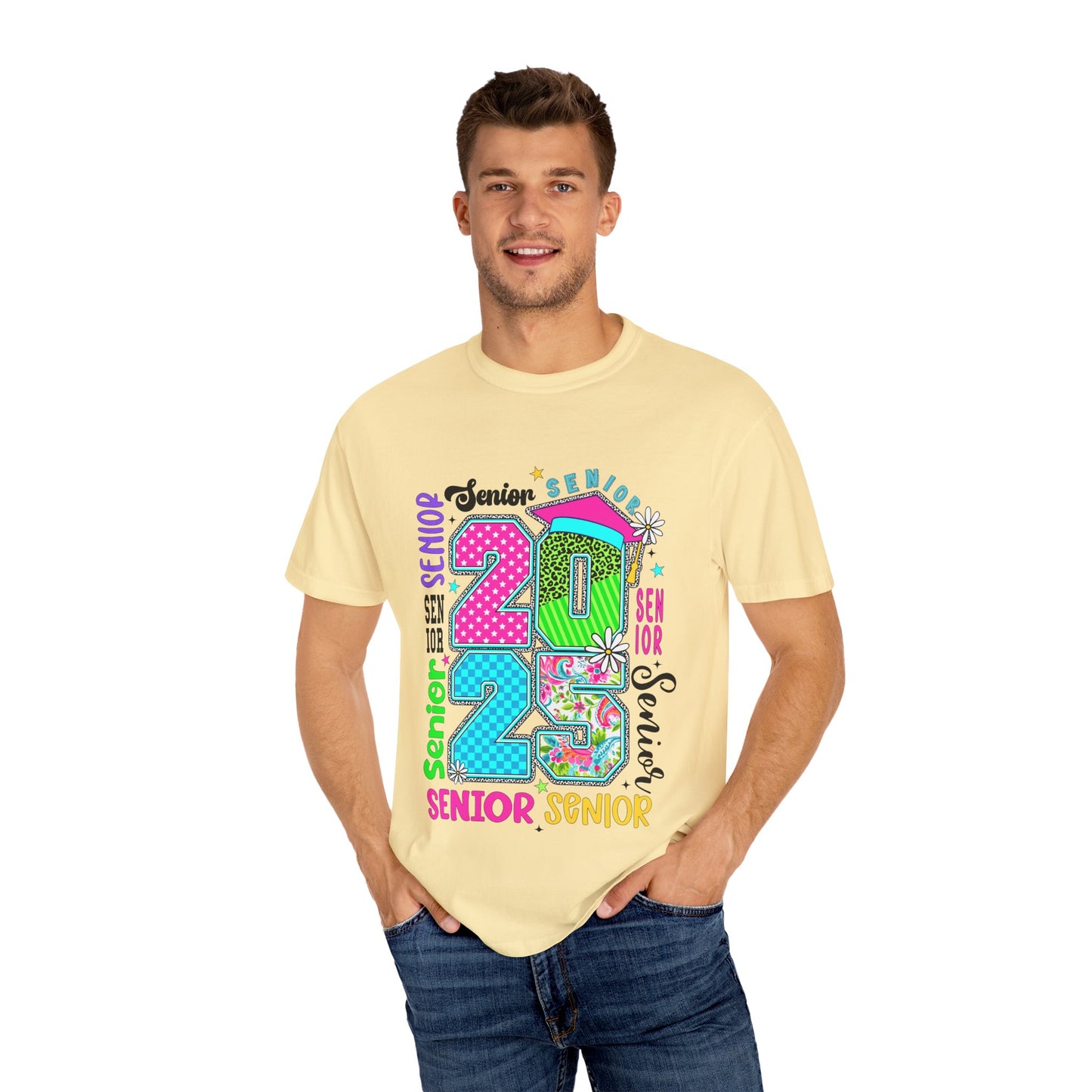 2025 Senior Celebration Unisex T-Shirt - Colorful Grad Design, 2025 Graduation shirt, Graduation T-shirt, Graduation gift