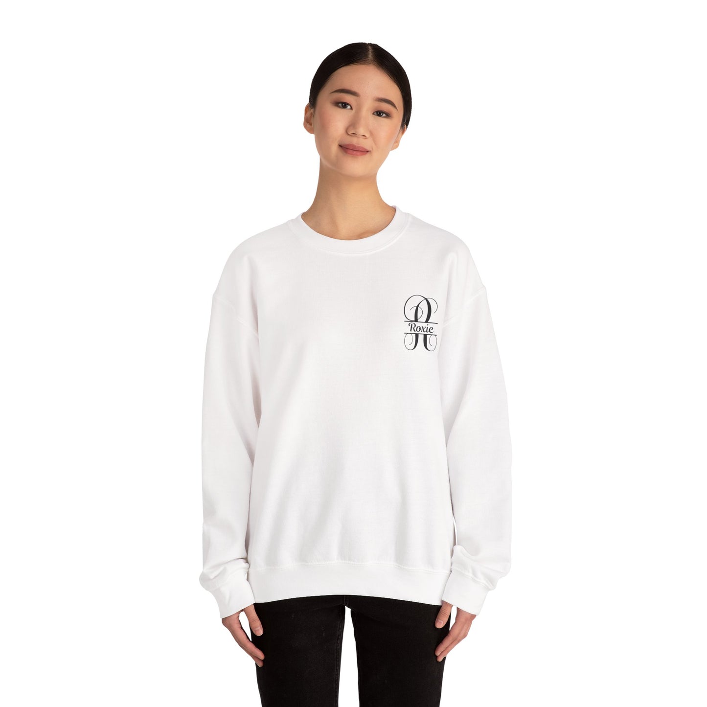 Personalized unisex sweatshirt, Crewneck, Gift for Her, Gift for Him, Fancy Monogram Sweatshirt, Adult Crewneck Sweatshirt