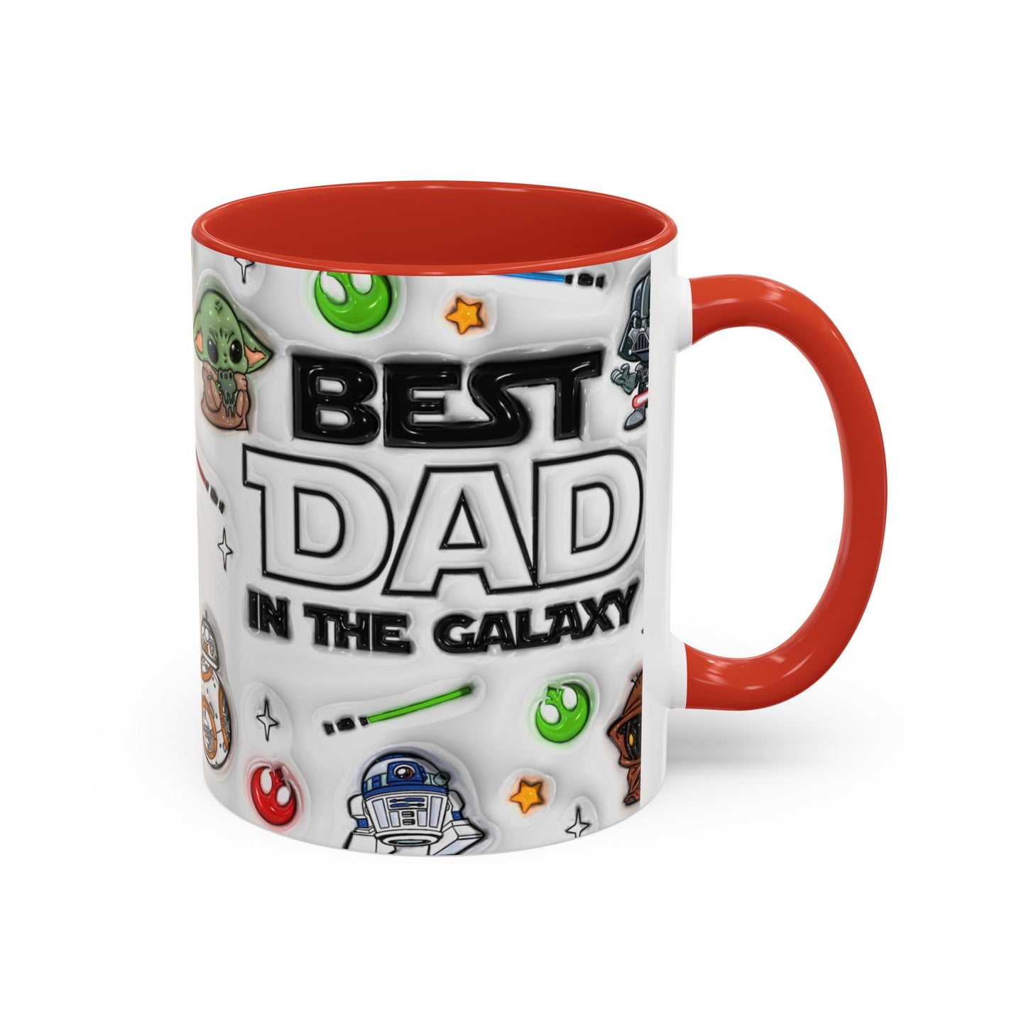 Best Dad in the Galaxy Coffee Mug | Father's Day Gift, Dad Mug, Coffee Lover Gift, Family Appreciation, Unique Drinking Cup