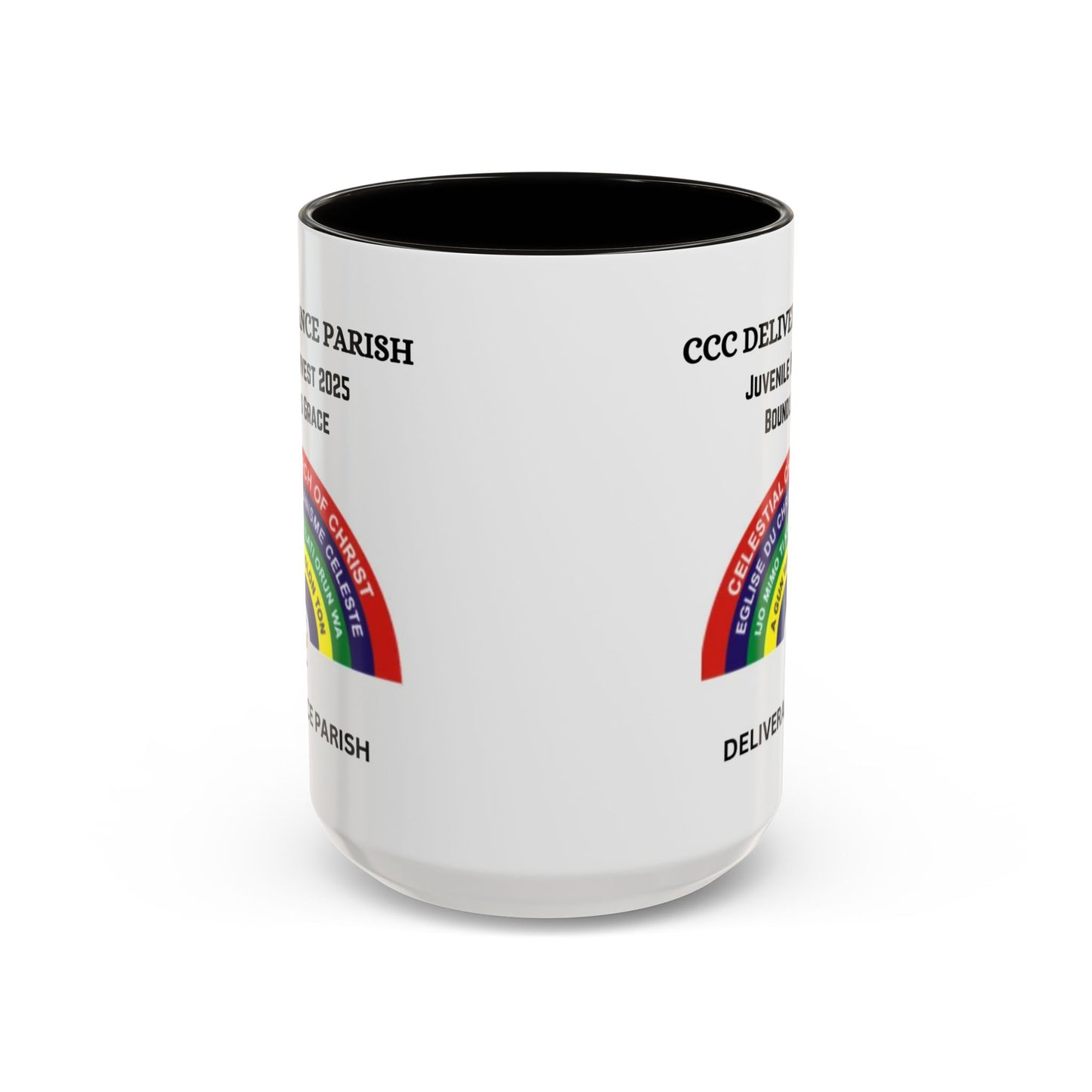 15 oz Inspirational Colorful Mug - CCC Deliverance Parish - Juvenile Harvest 2025