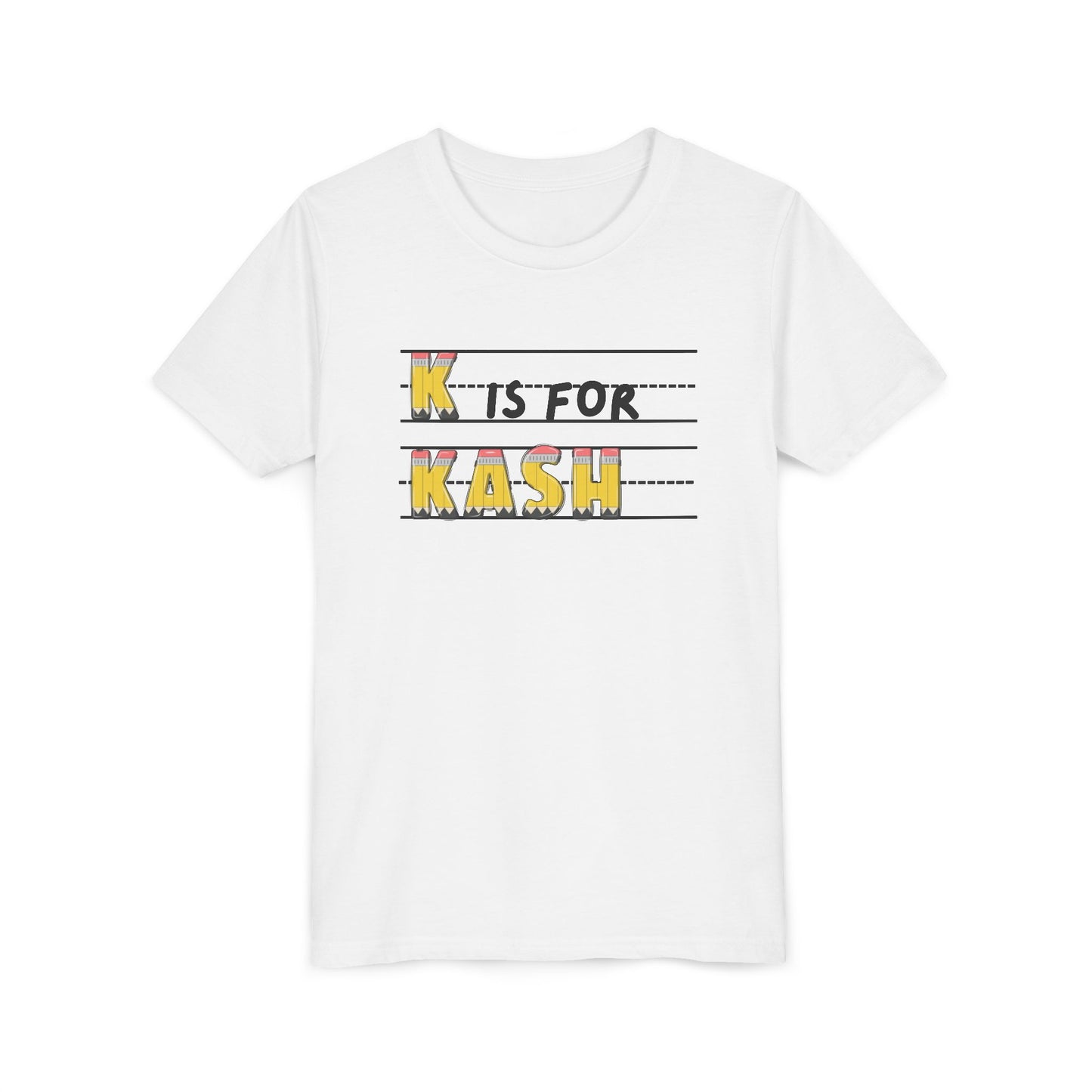 Custom Kids Name School Shirt, Back to School T-shirt, Toddler First Day of School Tee, Alphabet with Name Tee, Kindergarten Shirt with Name