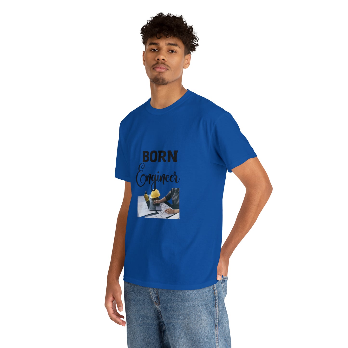 Born Engineer Unisex Heavy Cotton Tee