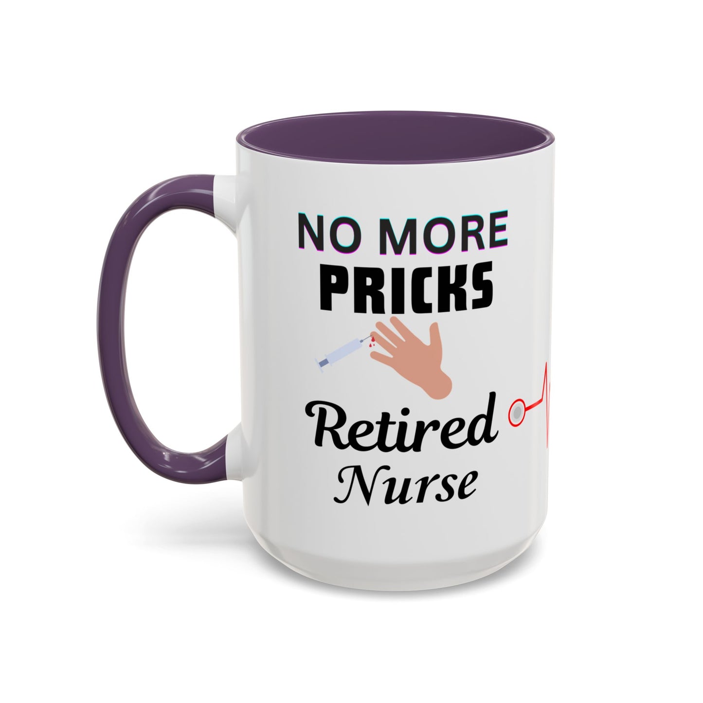 Retired Nurse Save Yourself Coffee Mug, Fun Gift for Retirement, Personalized Mug for Nurses, Coffee Cup for Grandkids Contact, Perfect for Holidays