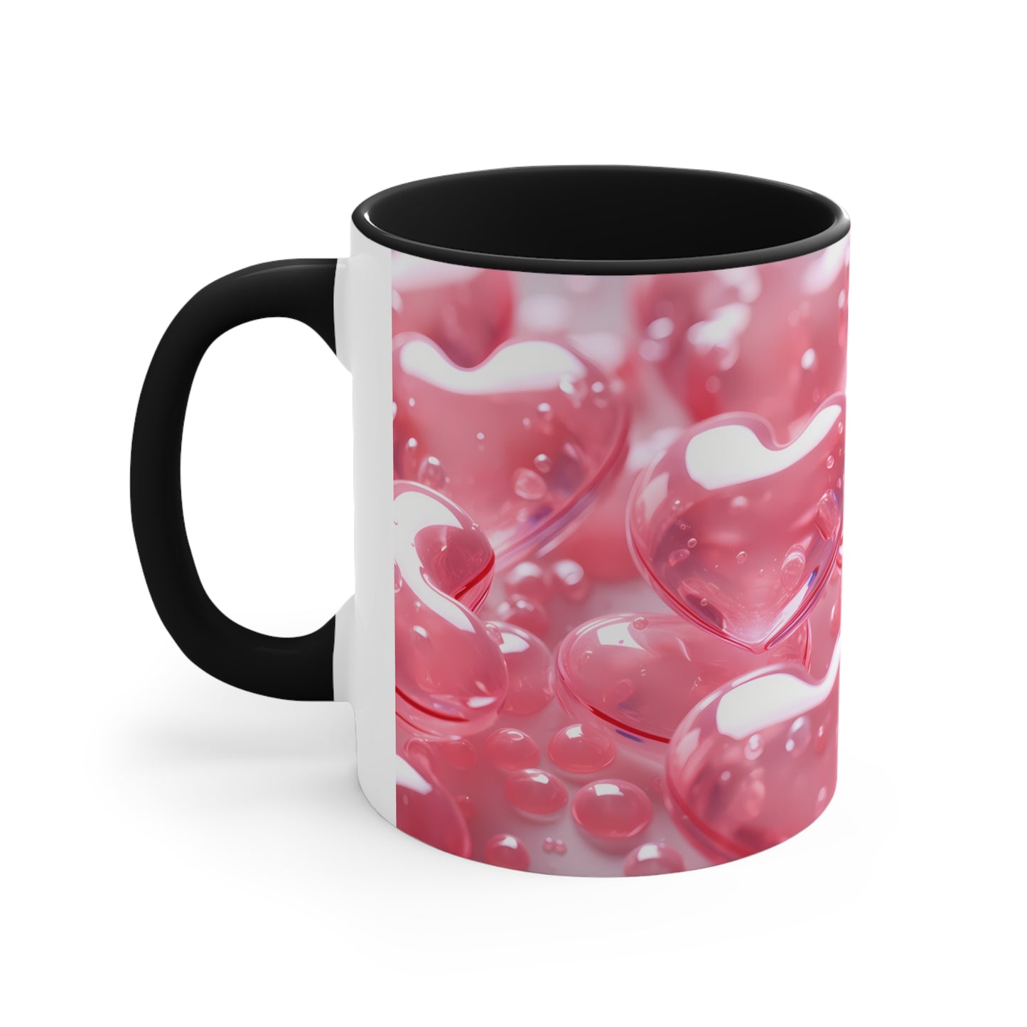 3D Valentine heart mug, Funny Valentine Heart Candy, heart candy mug, conversation heart mug, Heart-Shaped Mug, Coffee Mug, 11oz