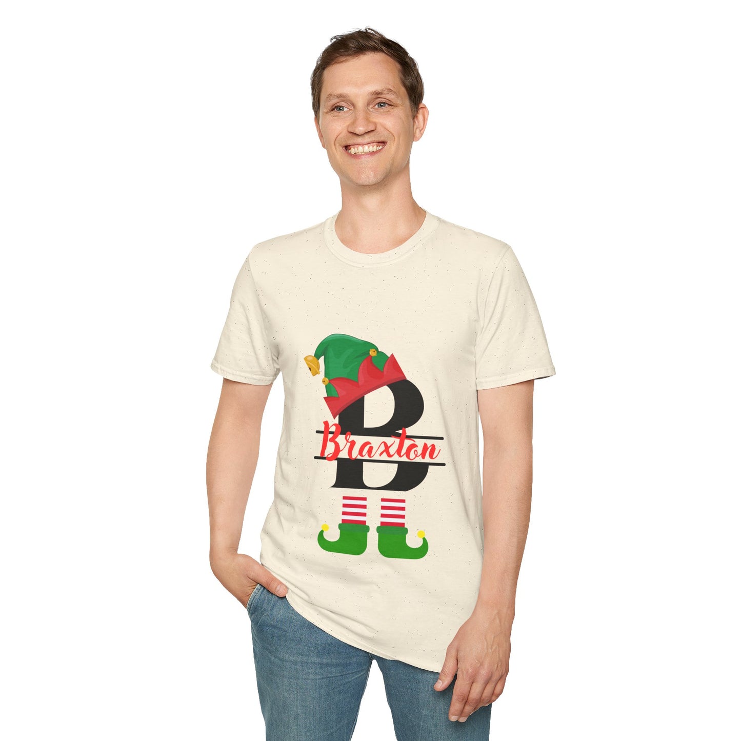 Family Christmas Name Shirt, Monogrammed Family Christmas Shirt, Custom Christmas Shirt With Name, Personalized Christmas Family T-Shirt,