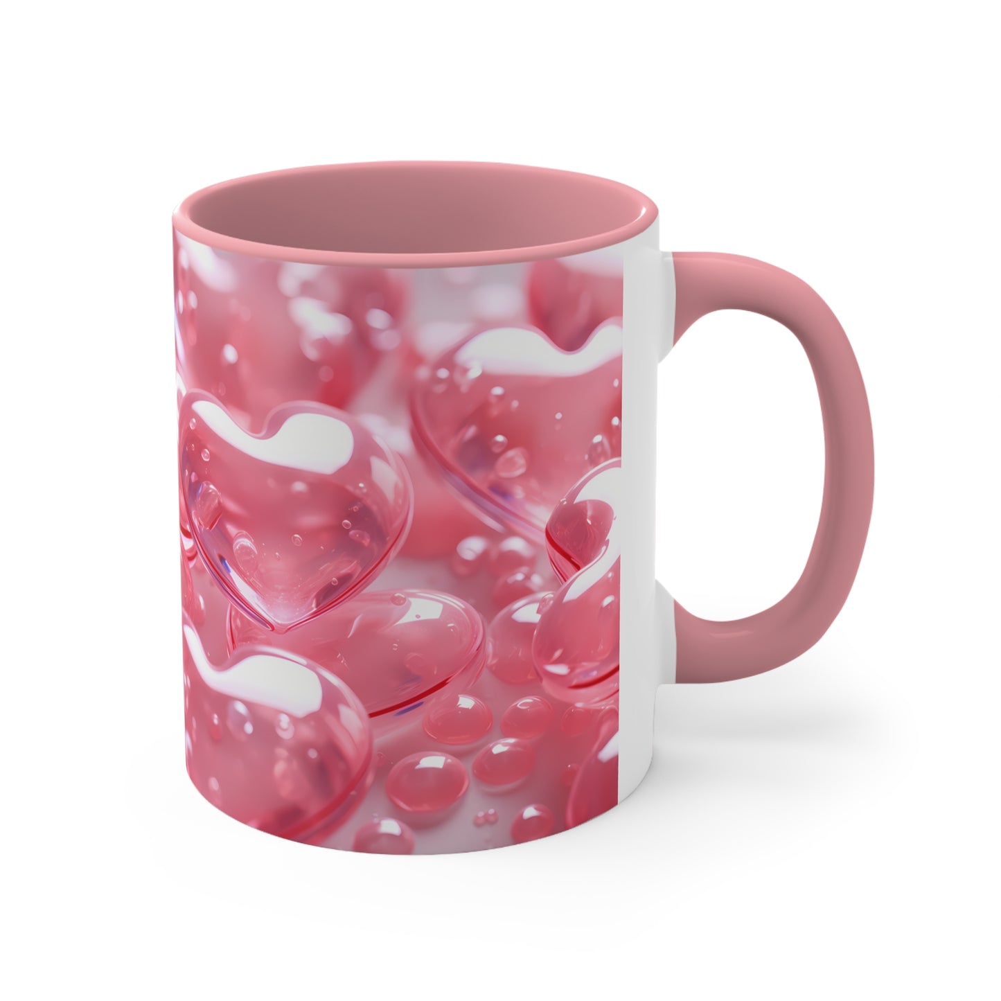 3D Valentine heart mug, Funny Valentine Heart Candy, heart candy mug, conversation heart mug, Heart-Shaped Mug, Coffee Mug, 11oz
