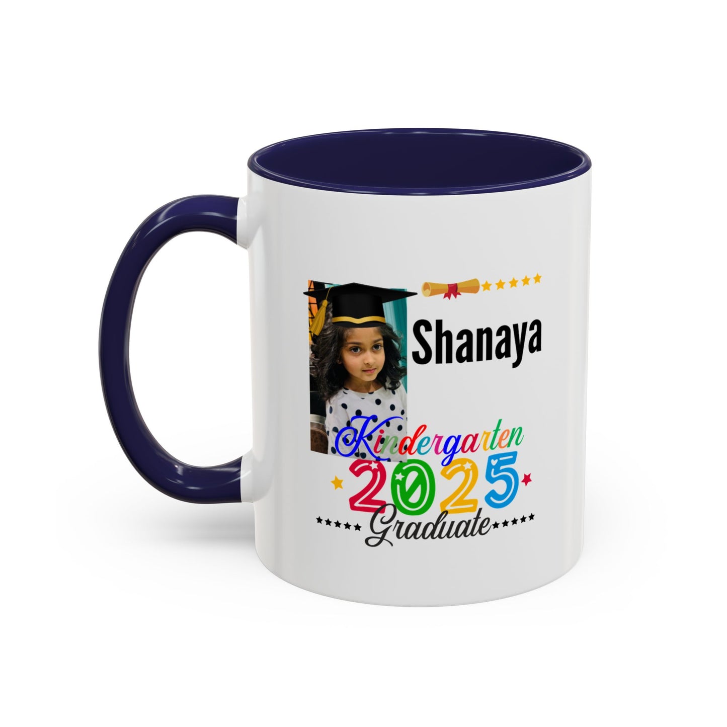 11 oz Personalized Kindergarten Graduate Coffee Mug - Celebrate 2025 with Custom Name!