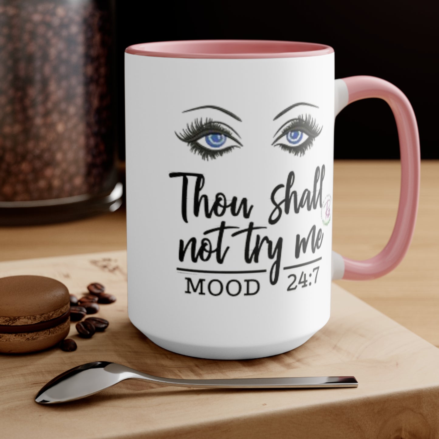 Thy Shall Not Try Me Ceramic Coffee Mug, teacher gift, coworker gift, unique gift, gift for mom, gift, funny mug, nurse gift, funny mug gift