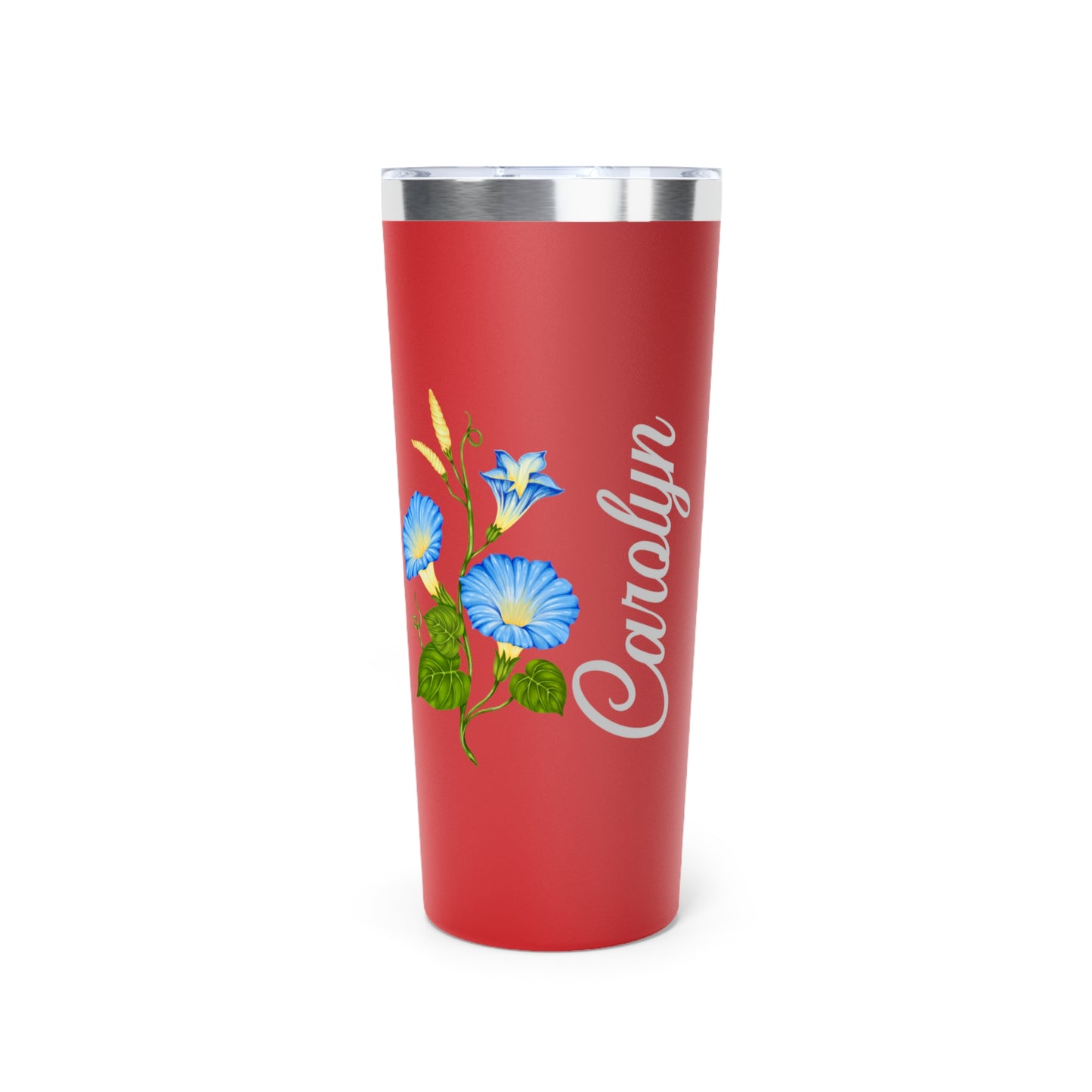 September Personalized Birth Flower 22 oz Tumbler, Personalized Birth Flower Coffee Cup With Name, Gifts for Her, Bridesmaid Proposal, Party Favor