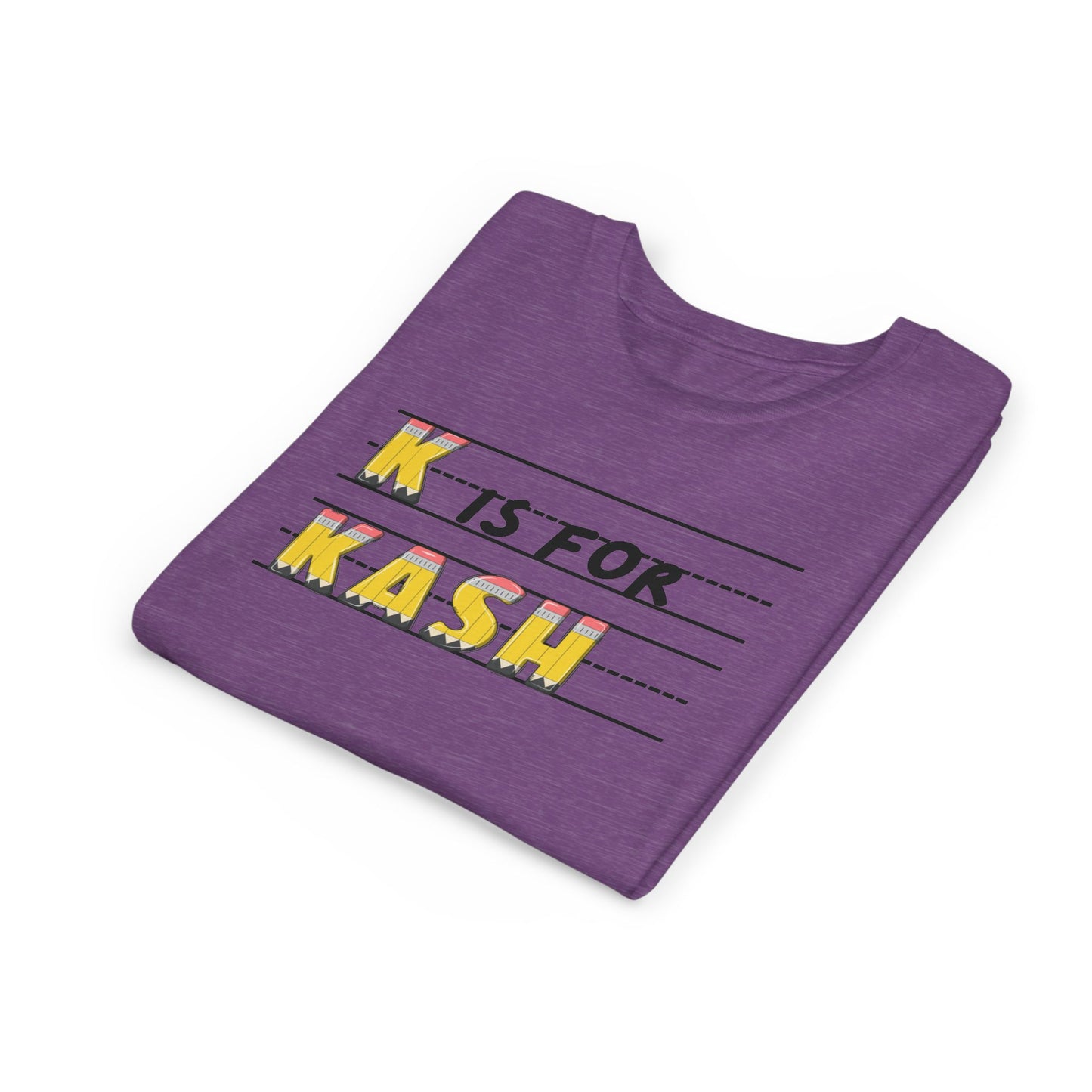Custom Kids Name School Shirt, Back to School T-shirt, Toddler First Day of School Tee, Alphabet with Name Tee, Kindergarten Shirt with Name