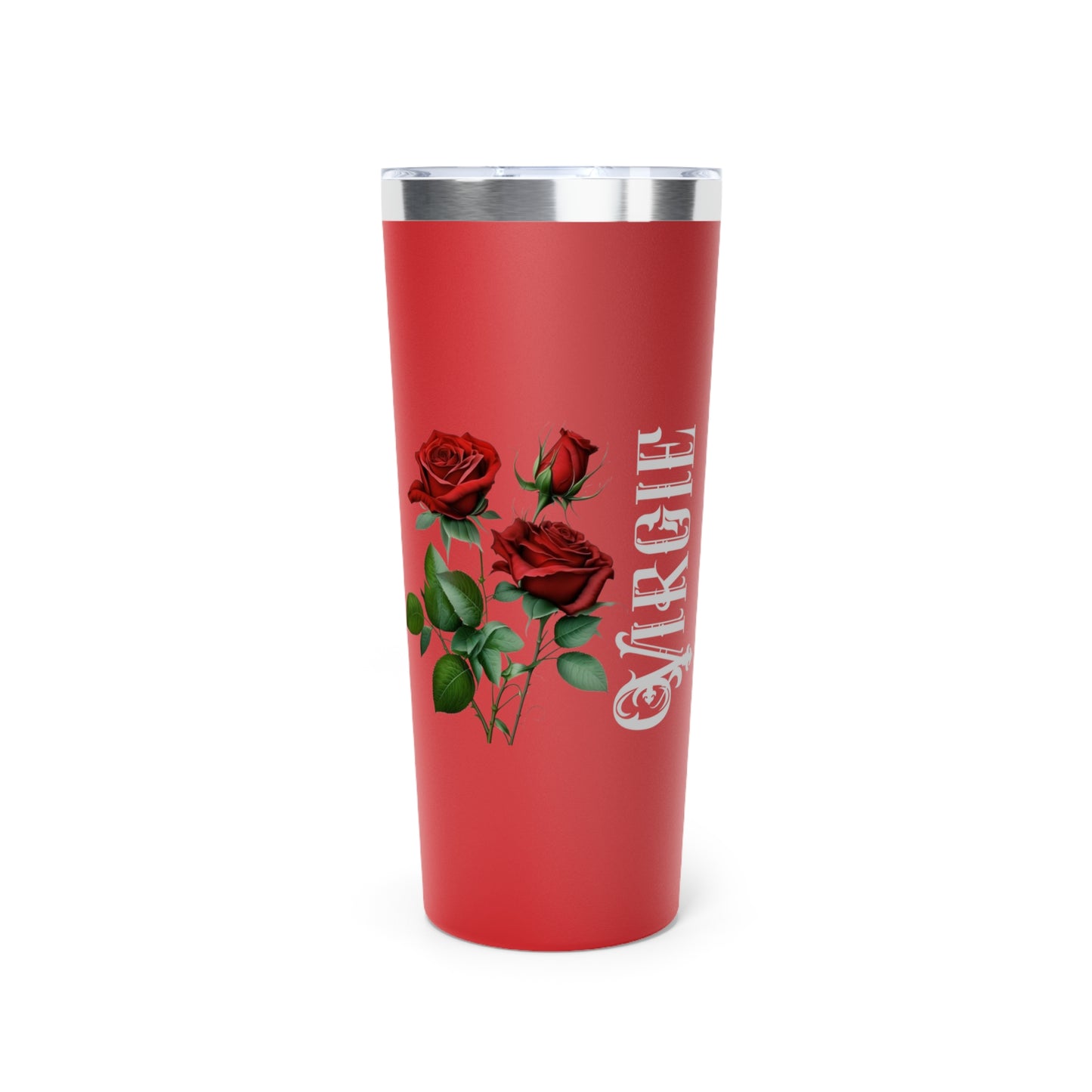 June Personalized Birth Flower 22 oz Tumbler, Personalized Birth Flower Coffee Cup With Name, Gifts for Her, Bridesmaid Proposal, Party Favor
