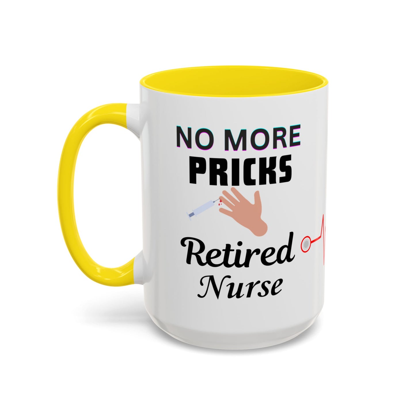 Retired Nurse Save Yourself Coffee Mug, Fun Gift for Retirement, Personalized Mug for Nurses, Coffee Cup for Grandkids Contact, Perfect for Holidays