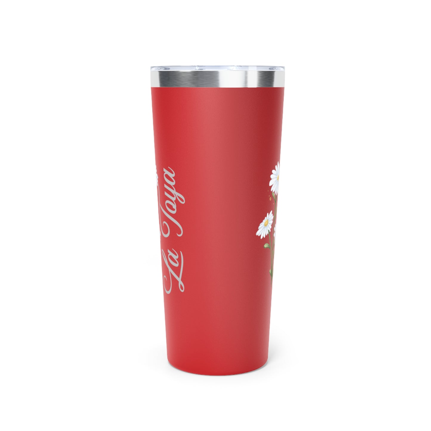 April Personalized Birth Flower 22 oz Tumbler, Personalized Birth Flower Coffee Cup With Name, Gifts for Her, Bridesmaid Proposal, Party Favor