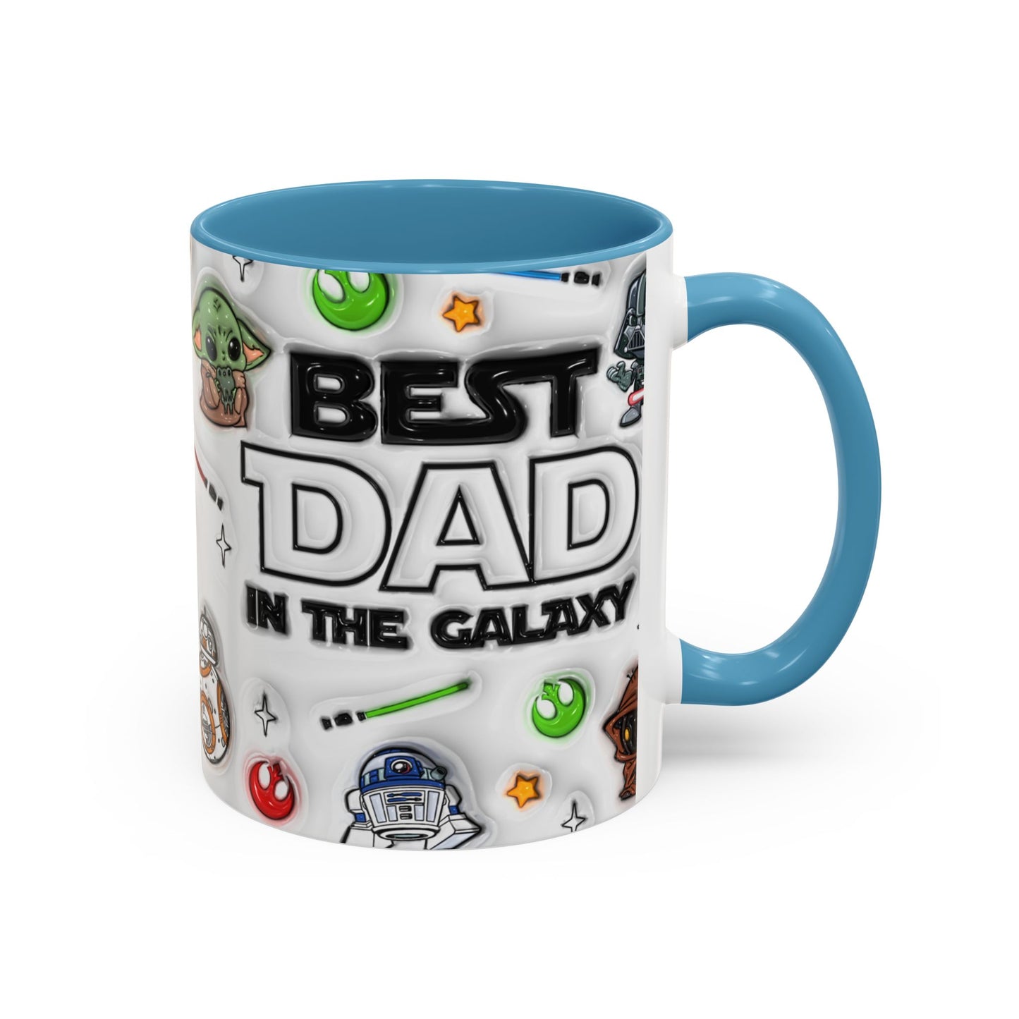 Best Dad in the Galaxy Coffee Mug | Father's Day Gift, Dad Mug, Coffee Lover Gift, Family Appreciation, Unique Drinking Cup