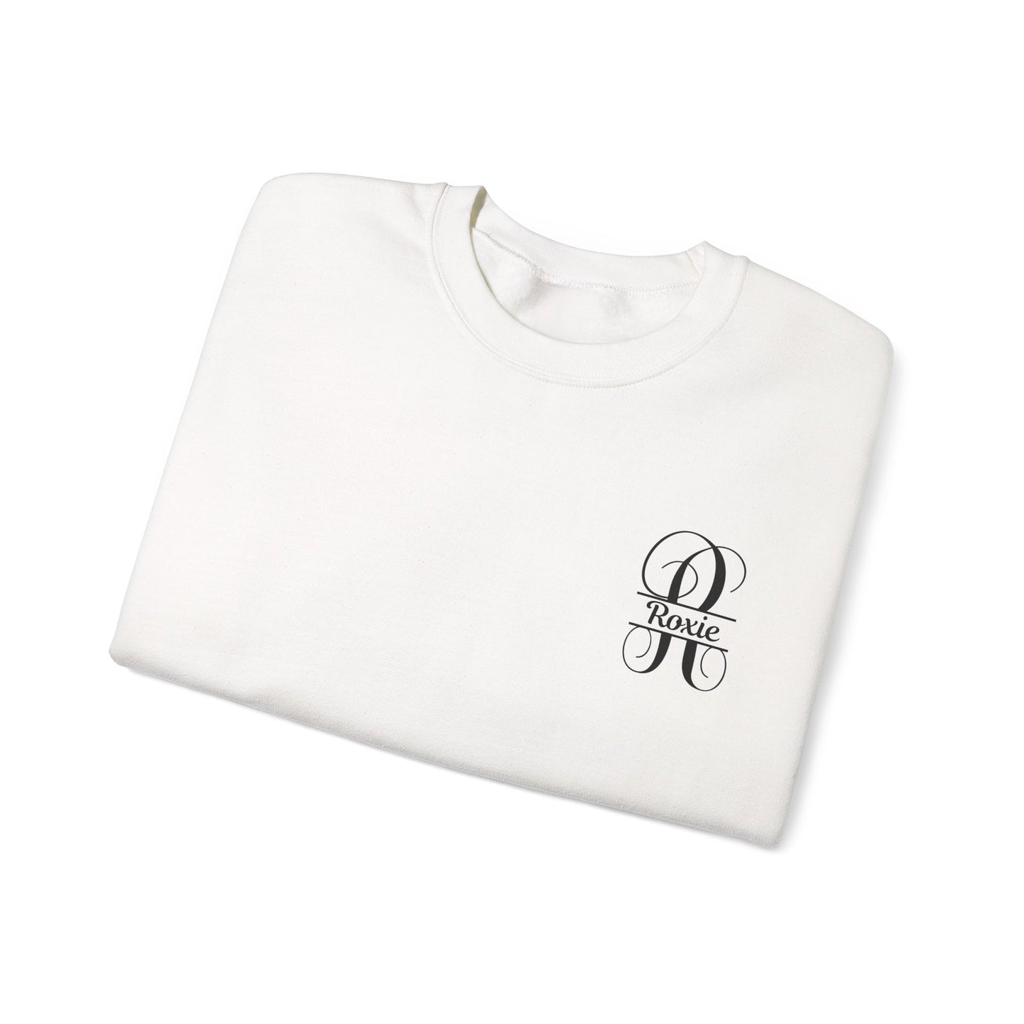 Personalized unisex sweatshirt, Crewneck, Gift for Her, Gift for Him, Fancy Monogram Sweatshirt, Adult Crewneck Sweatshirt