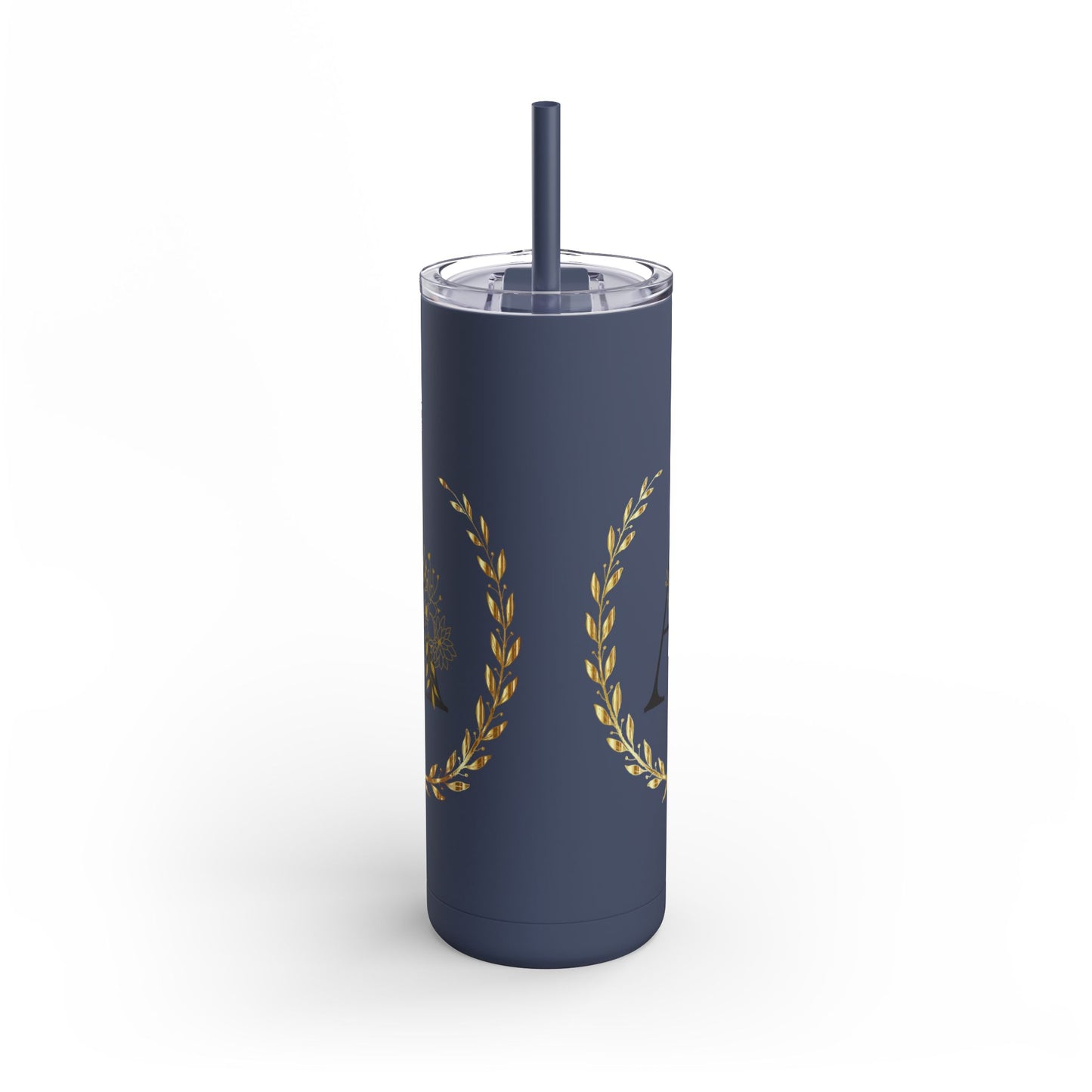 Custom Letter Tumbler, 20 oz Tumbler, graduation gift, Gift for her, Gift for him, custom name, Skinny Matte Tumbler, 20oz