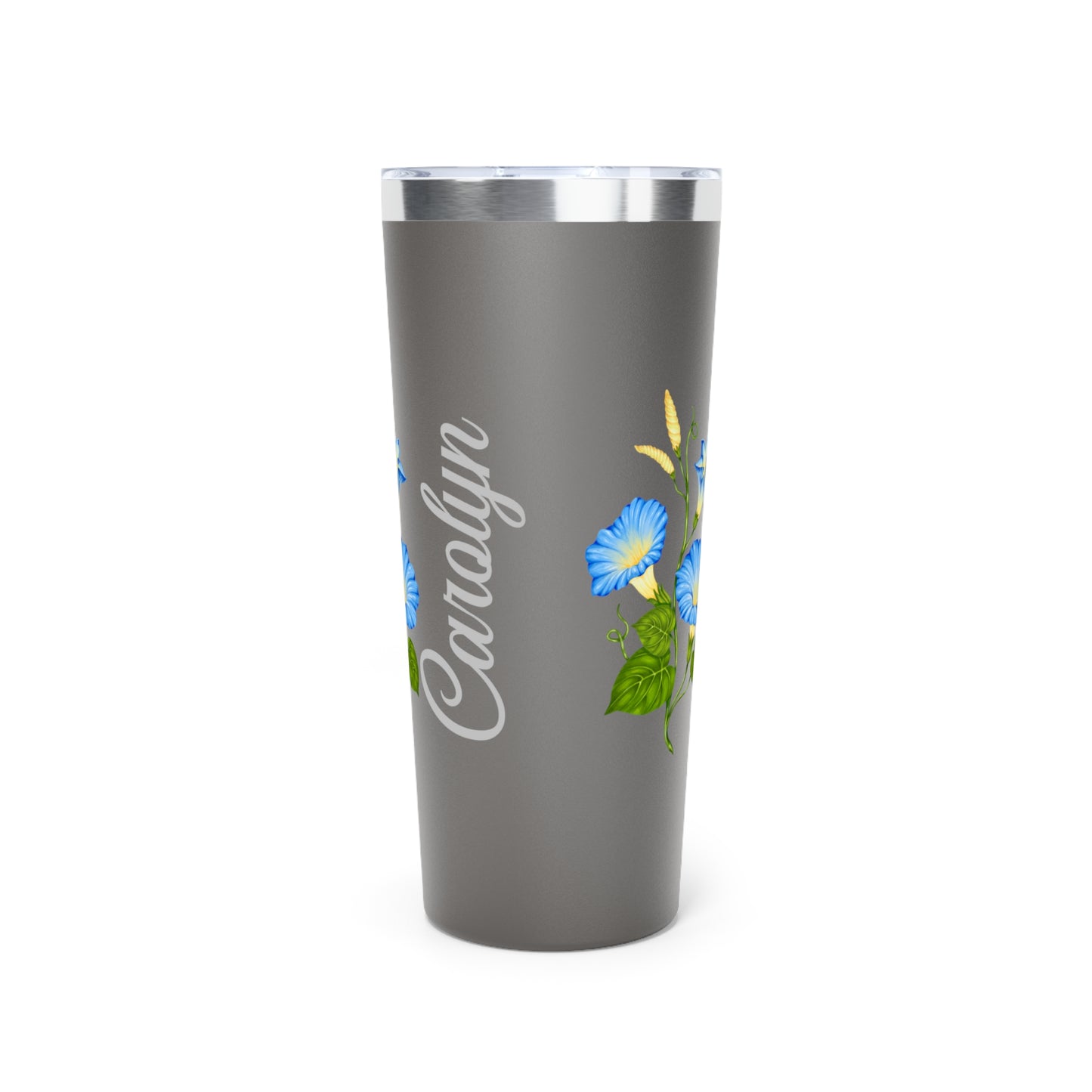 September Personalized Birth Flower 22 oz Tumbler, Personalized Birth Flower Coffee Cup With Name, Gifts for Her, Bridesmaid Proposal, Party Favor