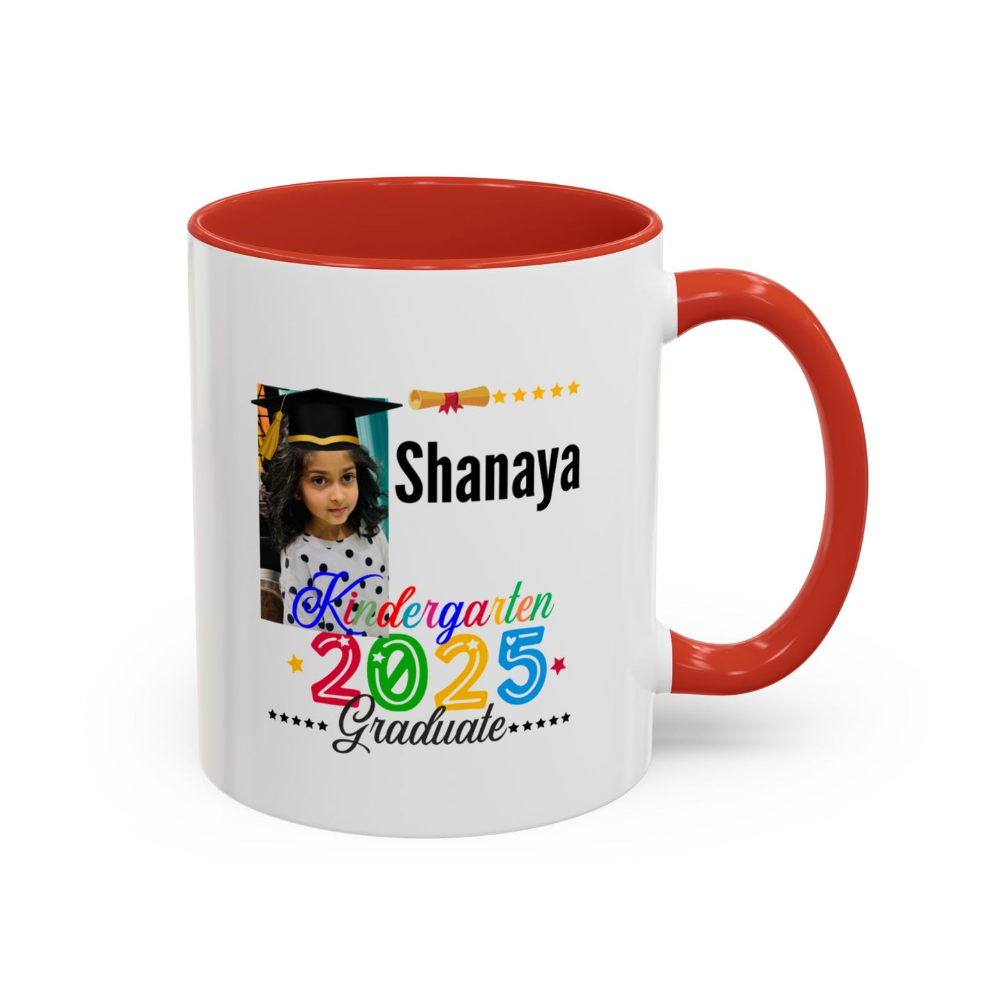 11 oz Personalized Kindergarten Graduate Coffee Mug - Celebrate 2025 with Custom Name!