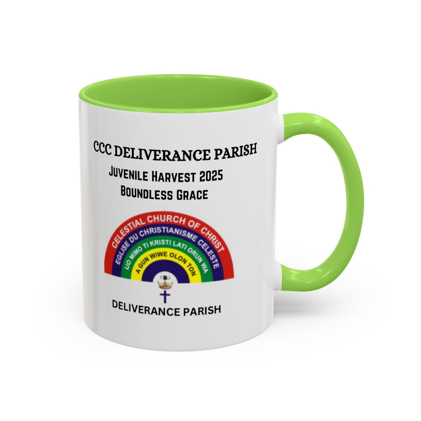 11oz Inspirational Colorful Mug - CCC Deliverance Parish - Juvenile Harvest 2025