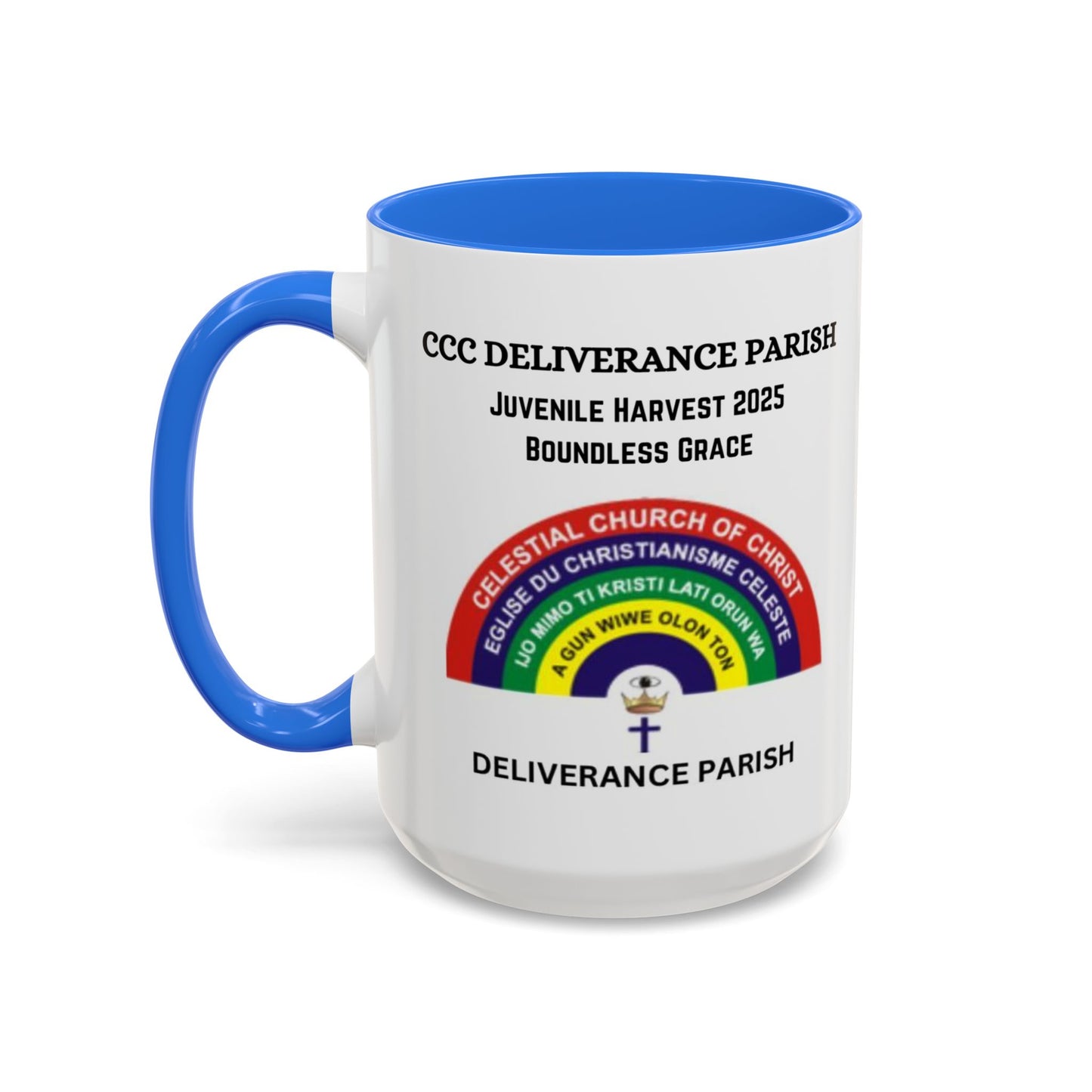 15 oz Inspirational Colorful Mug - CCC Deliverance Parish - Juvenile Harvest 2025