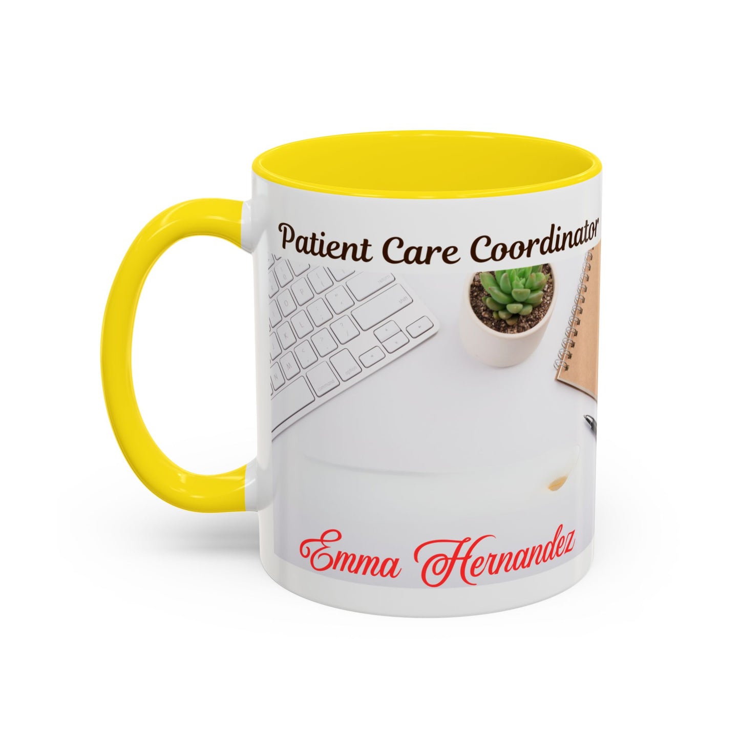 Personalized Patient Care Coordinator Coffee Mug - Custom Drinkware for Nurses, Healthcare Gifts, Office Essentials, Unique Present