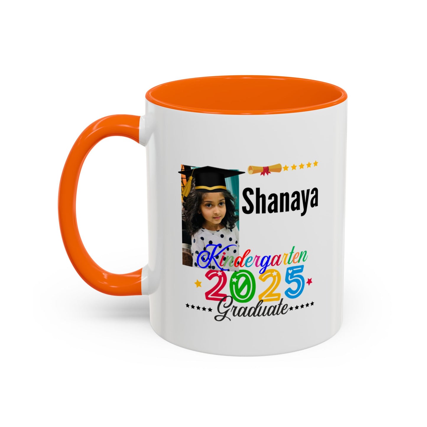 11 oz Personalized Kindergarten Graduate Coffee Mug - Celebrate 2025 with Custom Name!