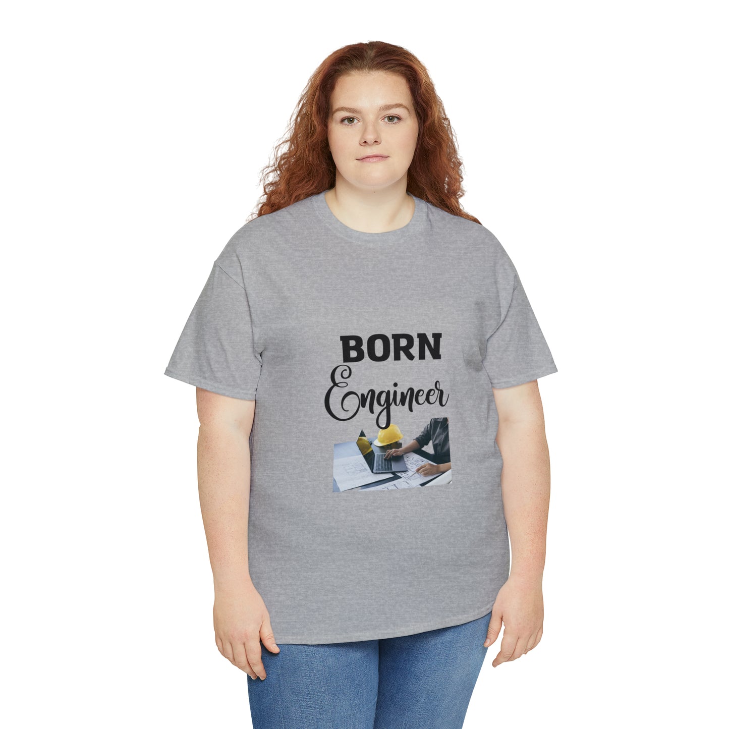 Born Engineer Unisex Heavy Cotton Tee