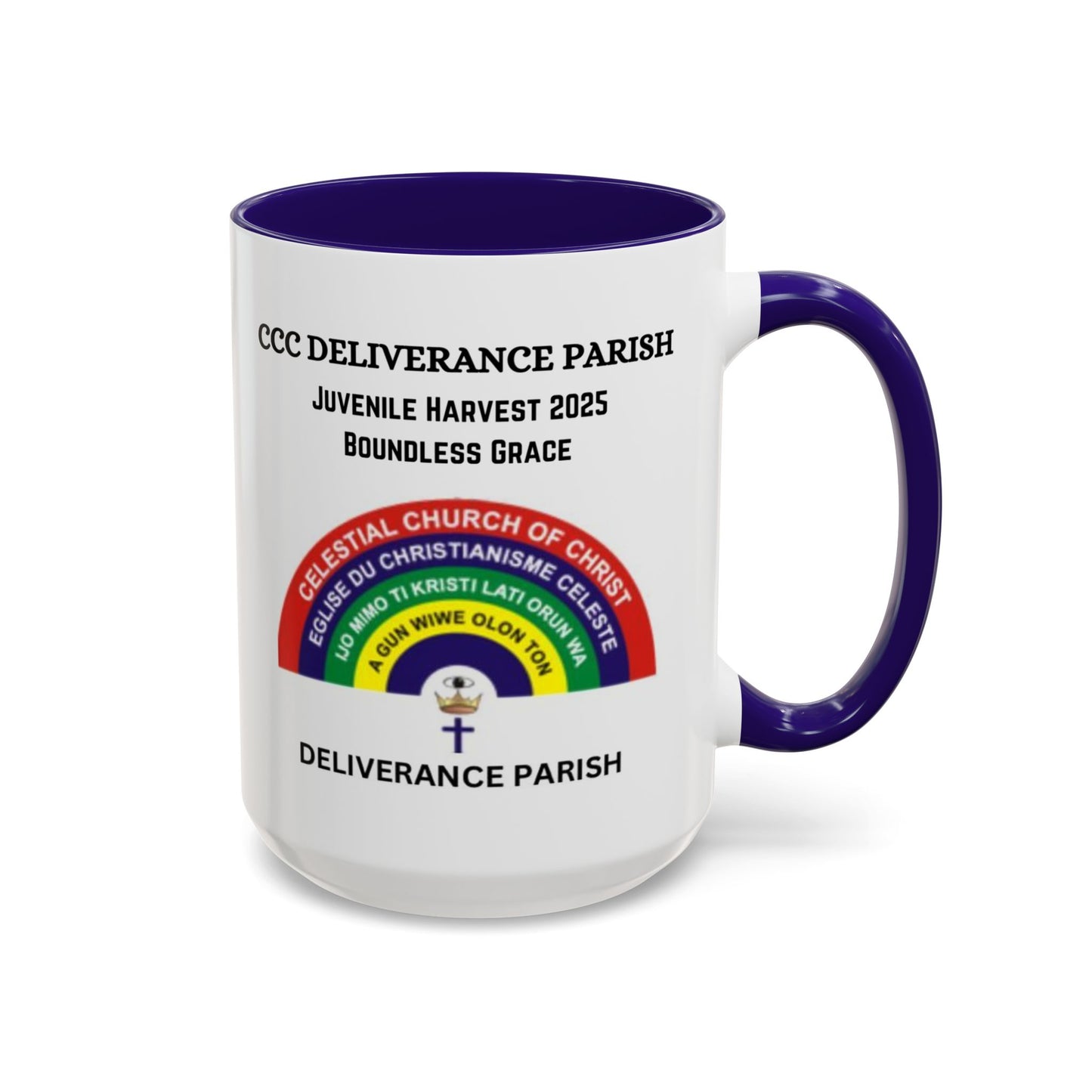 15 oz Inspirational Colorful Mug - CCC Deliverance Parish - Juvenile Harvest 2025