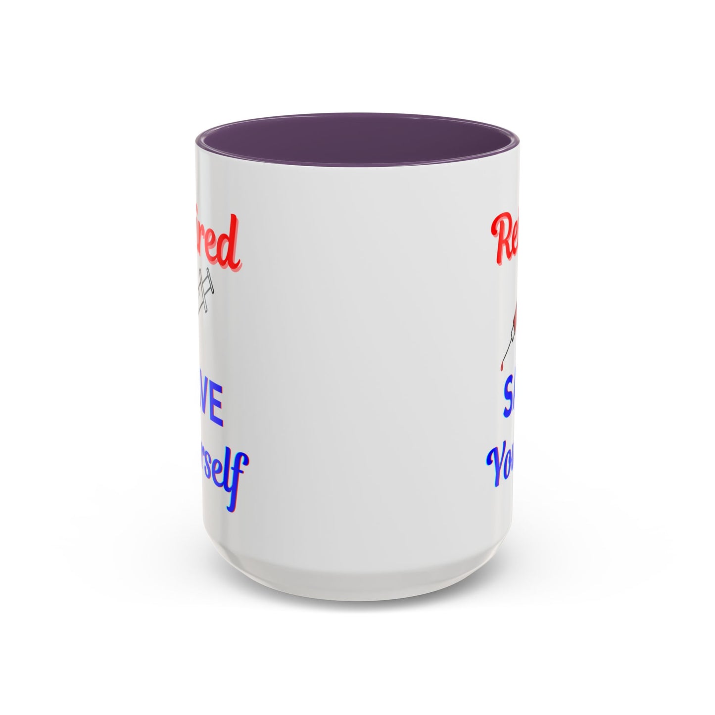 Retired Nurse Save Yourself Coffee Mug, Fun Gift for Retirement, Personalized Mug for Nurses, Coffee Cup for Grandkids Contact, Perfect for Holidays