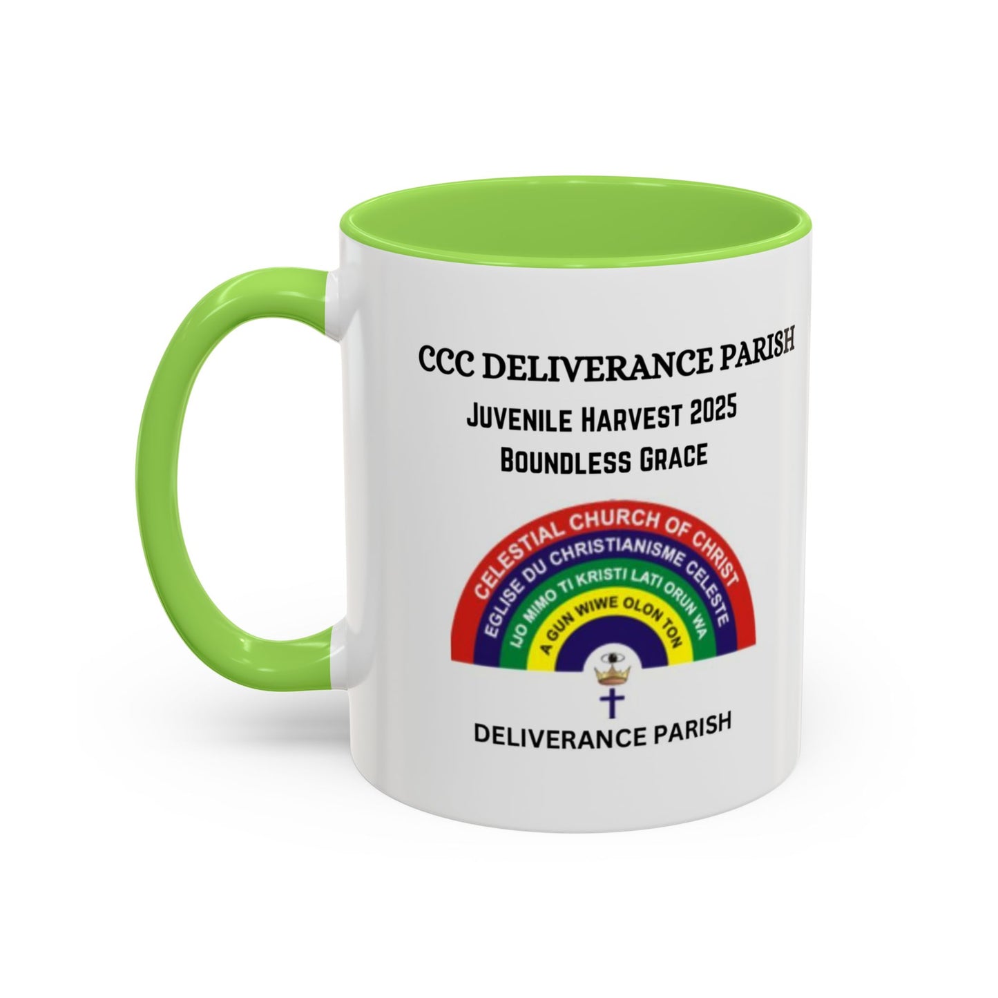 11oz Inspirational Colorful Mug - CCC Deliverance Parish - Juvenile Harvest 2025