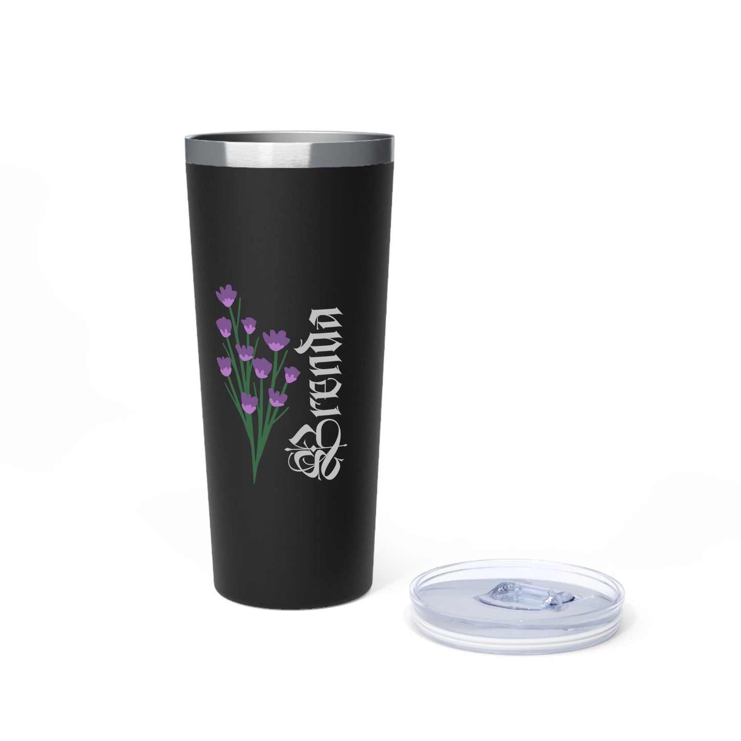 February Personalized Birth Flower 22 oz Tumbler, Personalized Birth Flower Coffee Cup With Name, Gifts for Her, Bridesmaid Proposal, Party Favor