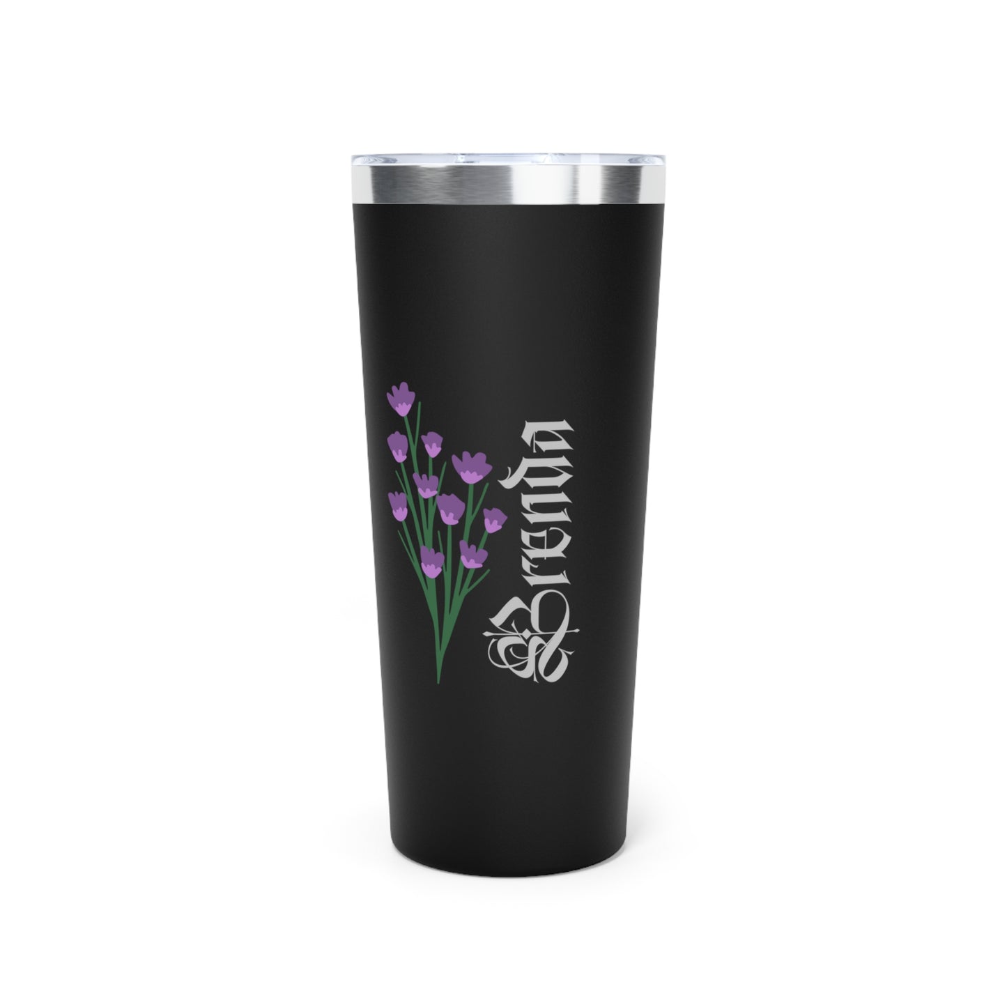 February Personalized Birth Flower 22 oz Tumbler, Personalized Birth Flower Coffee Cup With Name, Gifts for Her, Bridesmaid Proposal, Party Favor