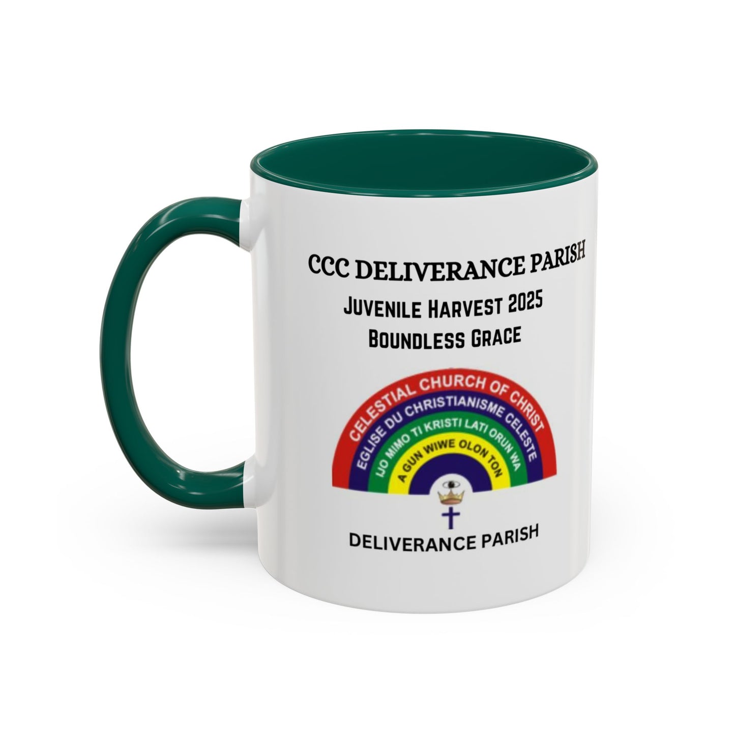 11oz Inspirational Colorful Mug - CCC Deliverance Parish - Juvenile Harvest 2025