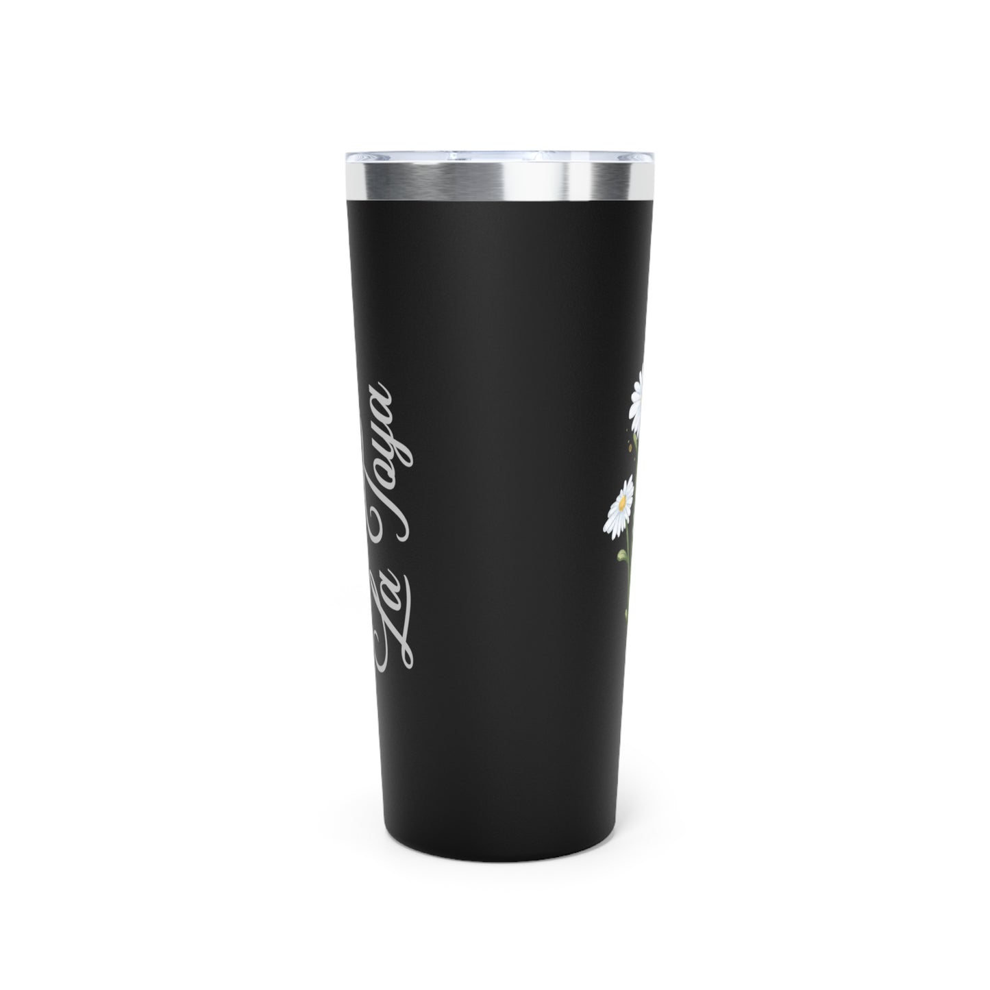 April Personalized Birth Flower 22 oz Tumbler, Personalized Birth Flower Coffee Cup With Name, Gifts for Her, Bridesmaid Proposal, Party Favor