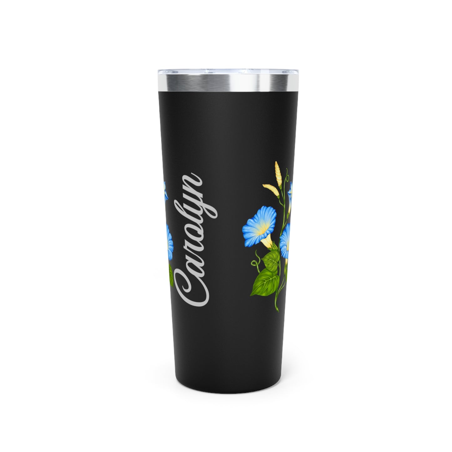 September Personalized Birth Flower 22 oz Tumbler, Personalized Birth Flower Coffee Cup With Name, Gifts for Her, Bridesmaid Proposal, Party Favor