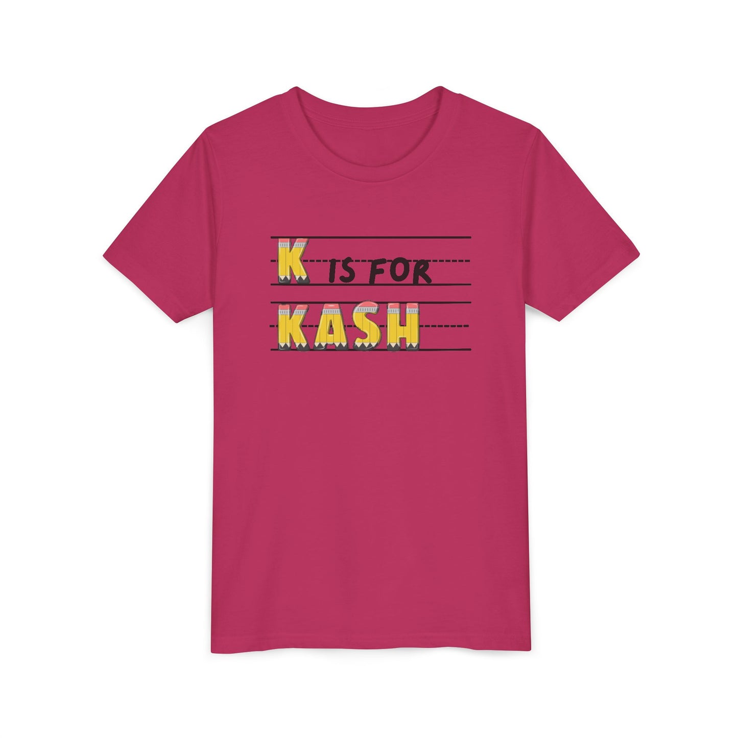 Custom Kids Name School Shirt, Back to School T-shirt, Toddler First Day of School Tee, Alphabet with Name Tee, Kindergarten Shirt with Name