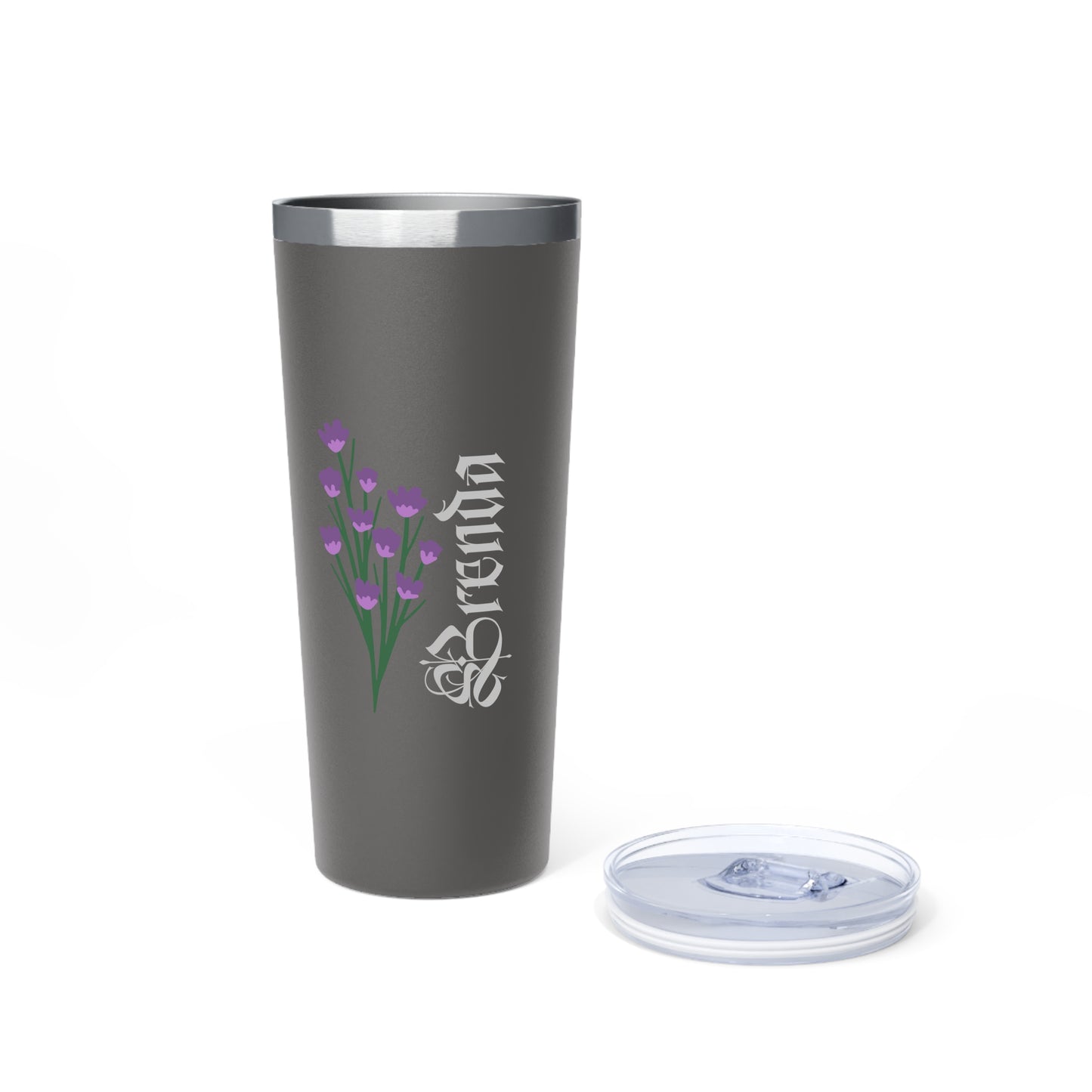 February Personalized Birth Flower 22 oz Tumbler, Personalized Birth Flower Coffee Cup With Name, Gifts for Her, Bridesmaid Proposal, Party Favor