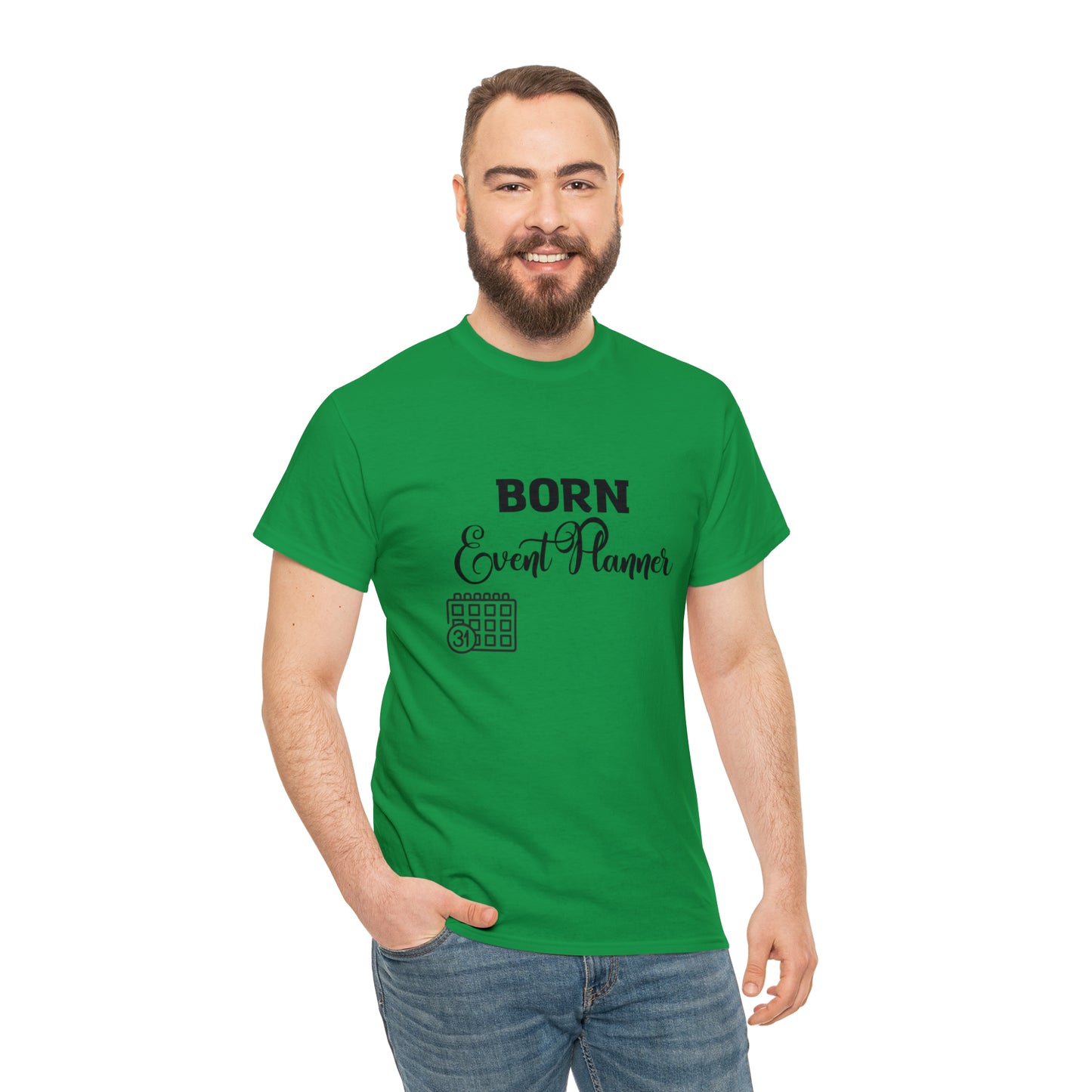 Born Event Planner Unisex Heavy Cotton Tee